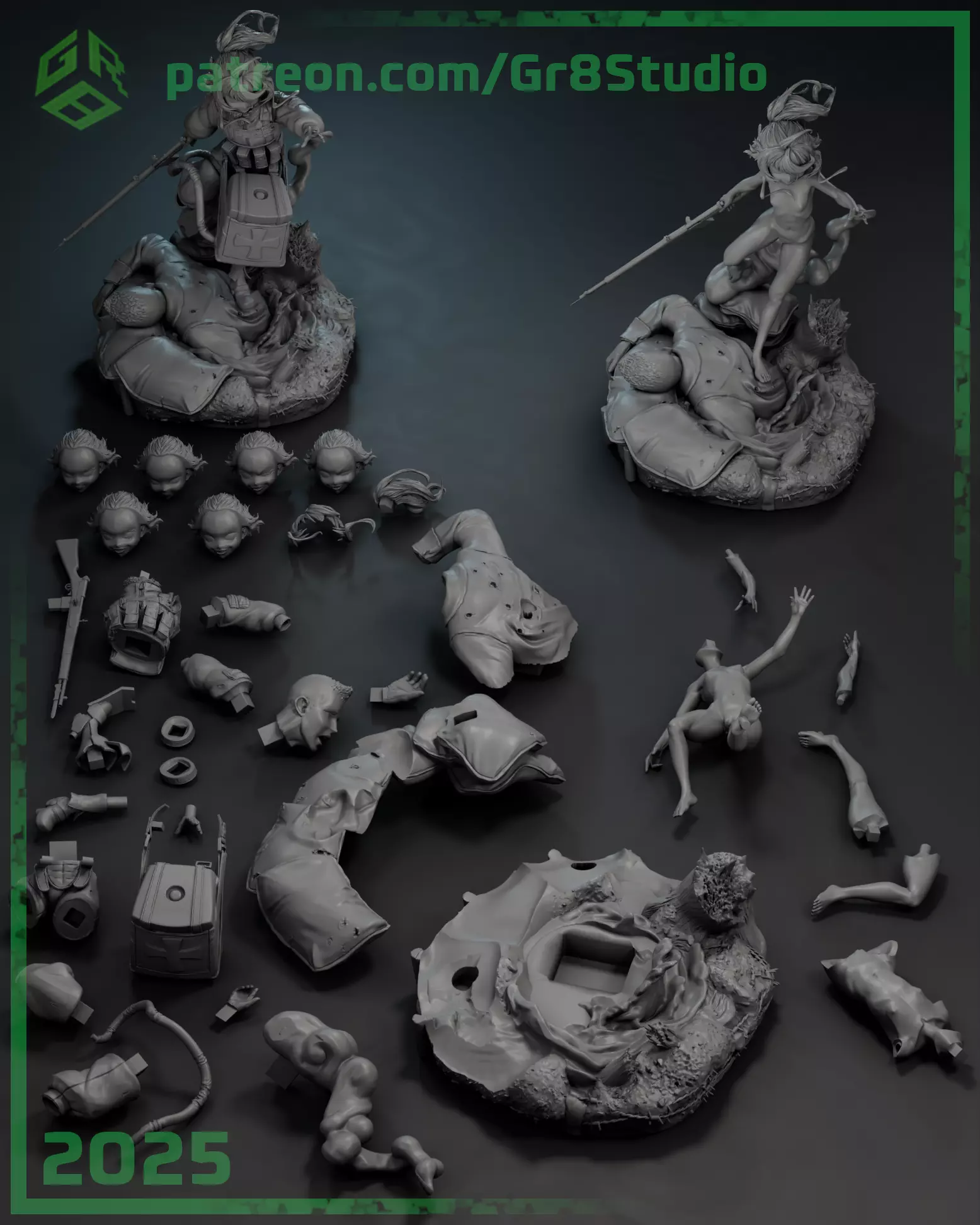 Tanya von Degurechaff - Youjo Senki 3D print model_12