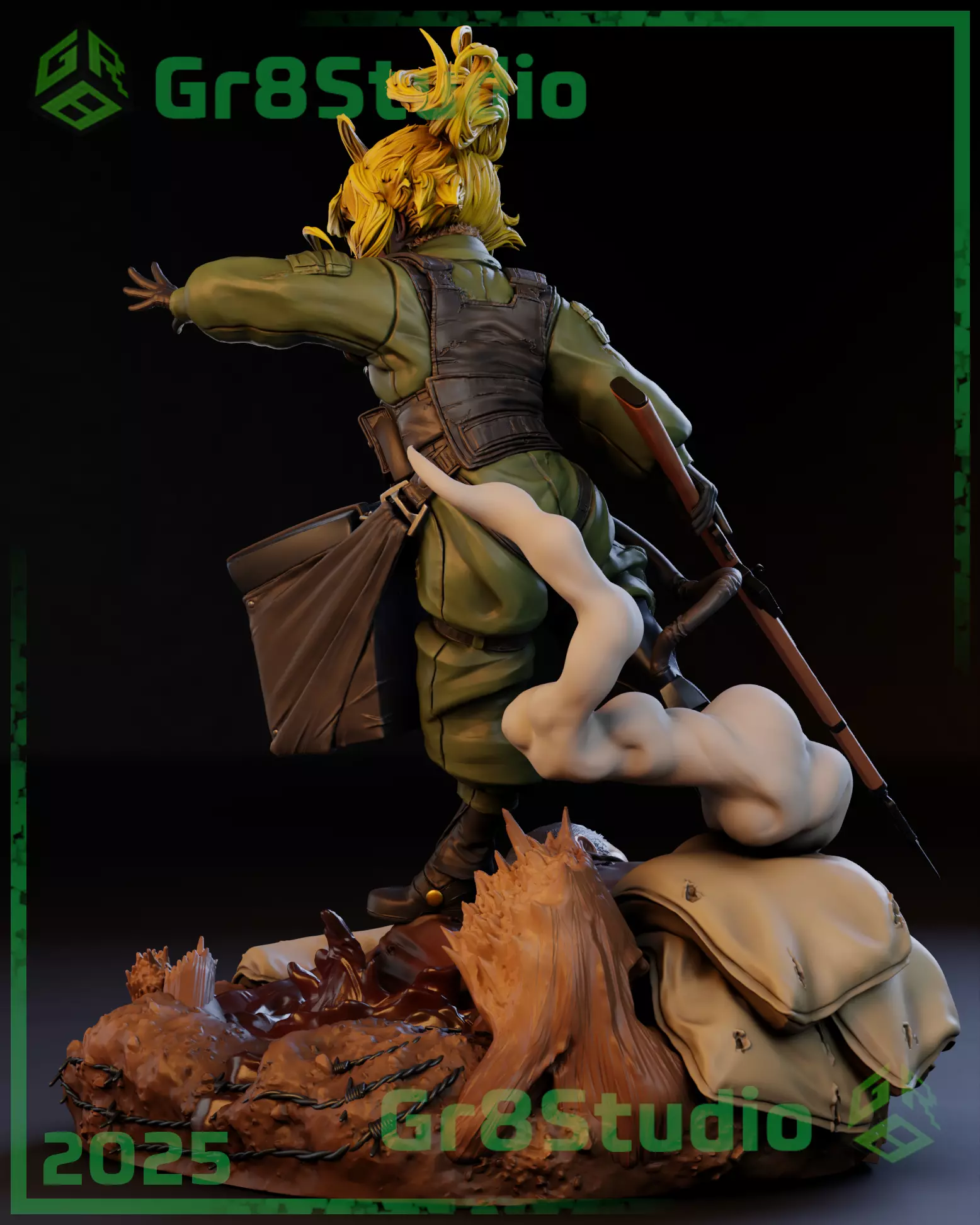 Tanya von Degurechaff - Youjo Senki 3D print model_3