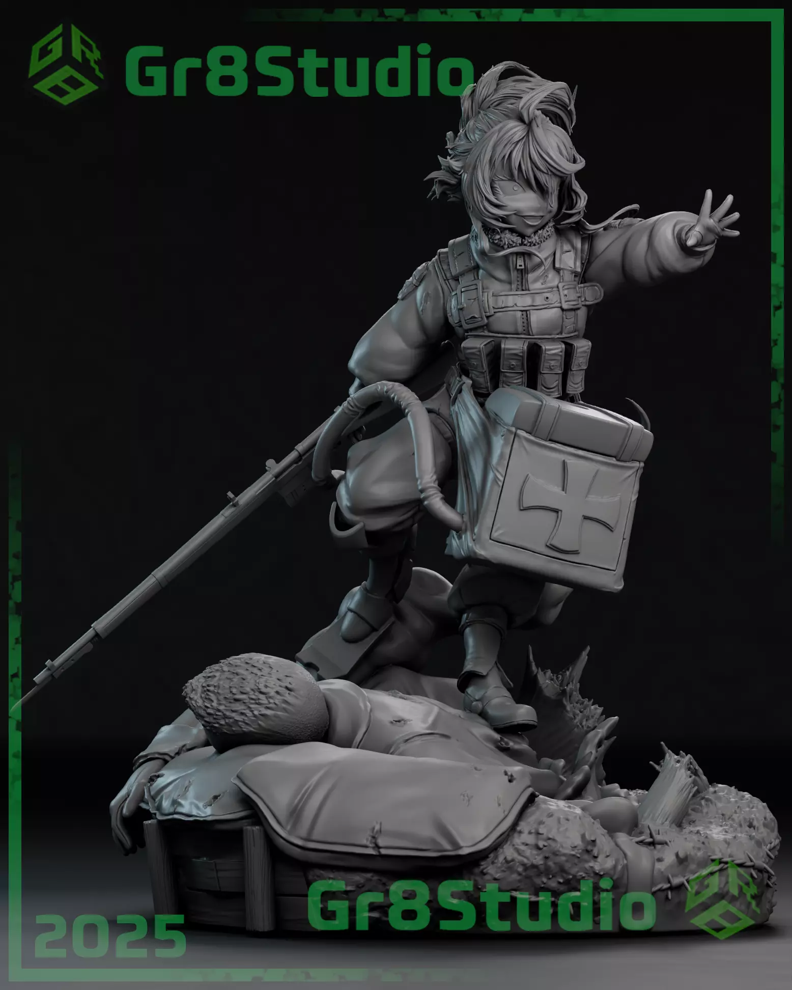 Tanya von Degurechaff - Youjo Senki 3D print model_10