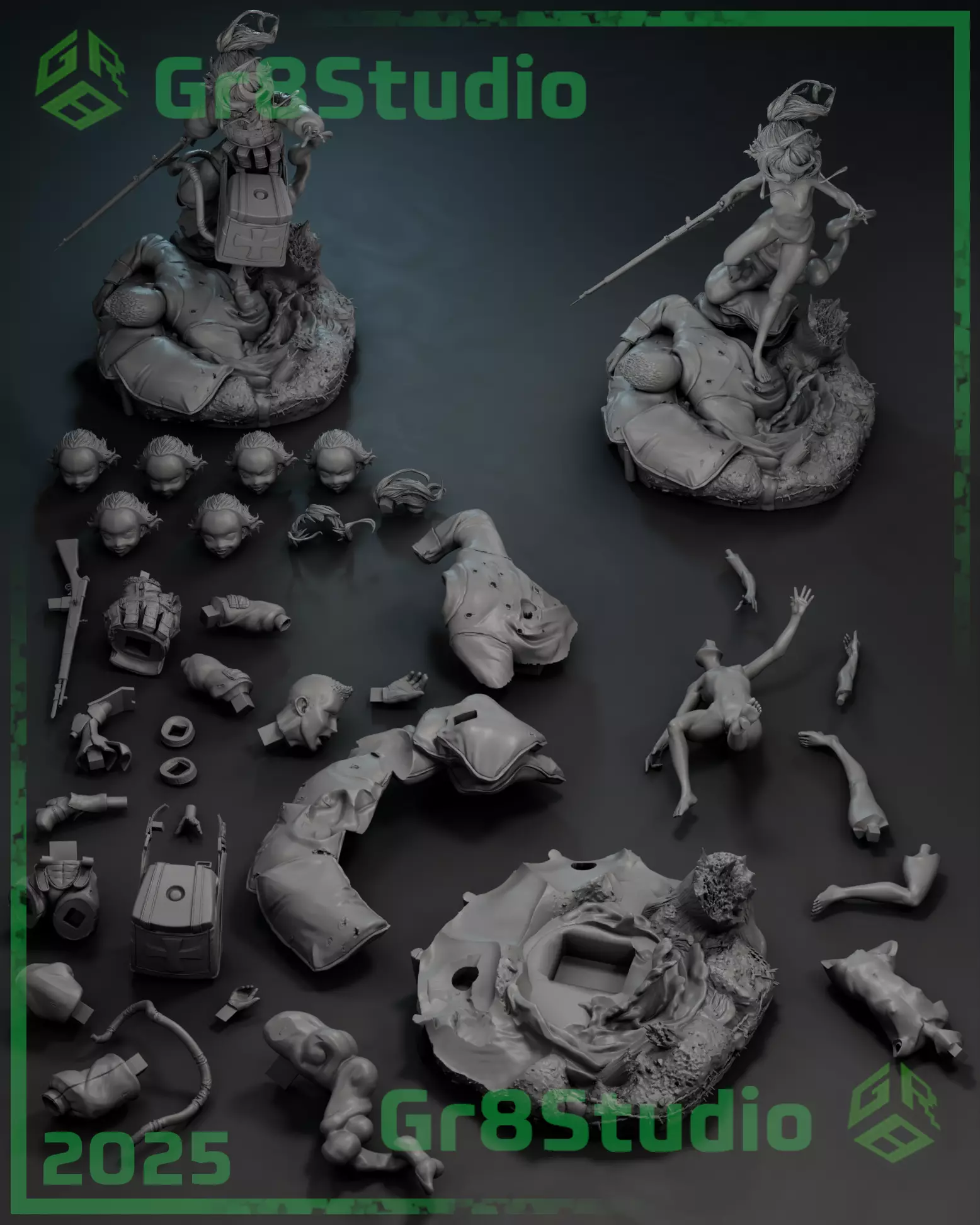 Tanya von Degurechaff - Youjo Senki 3D print model_13