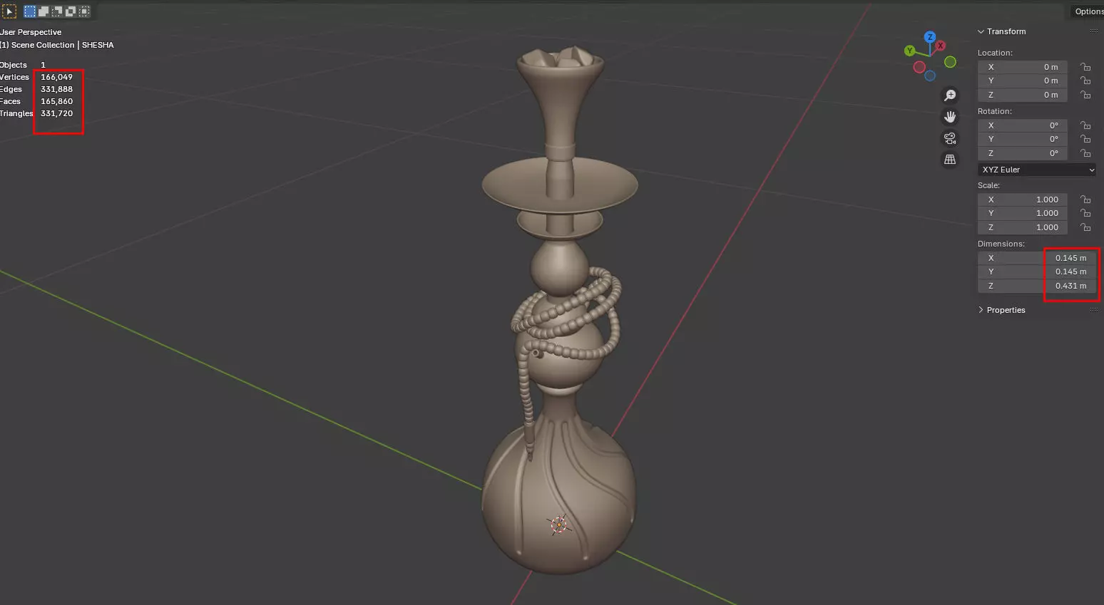 shesha  3D model_4