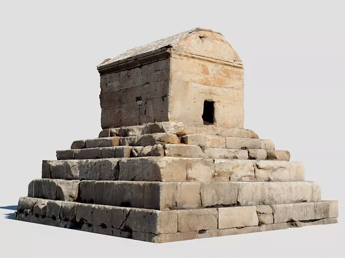 Pasargad 3D model_1