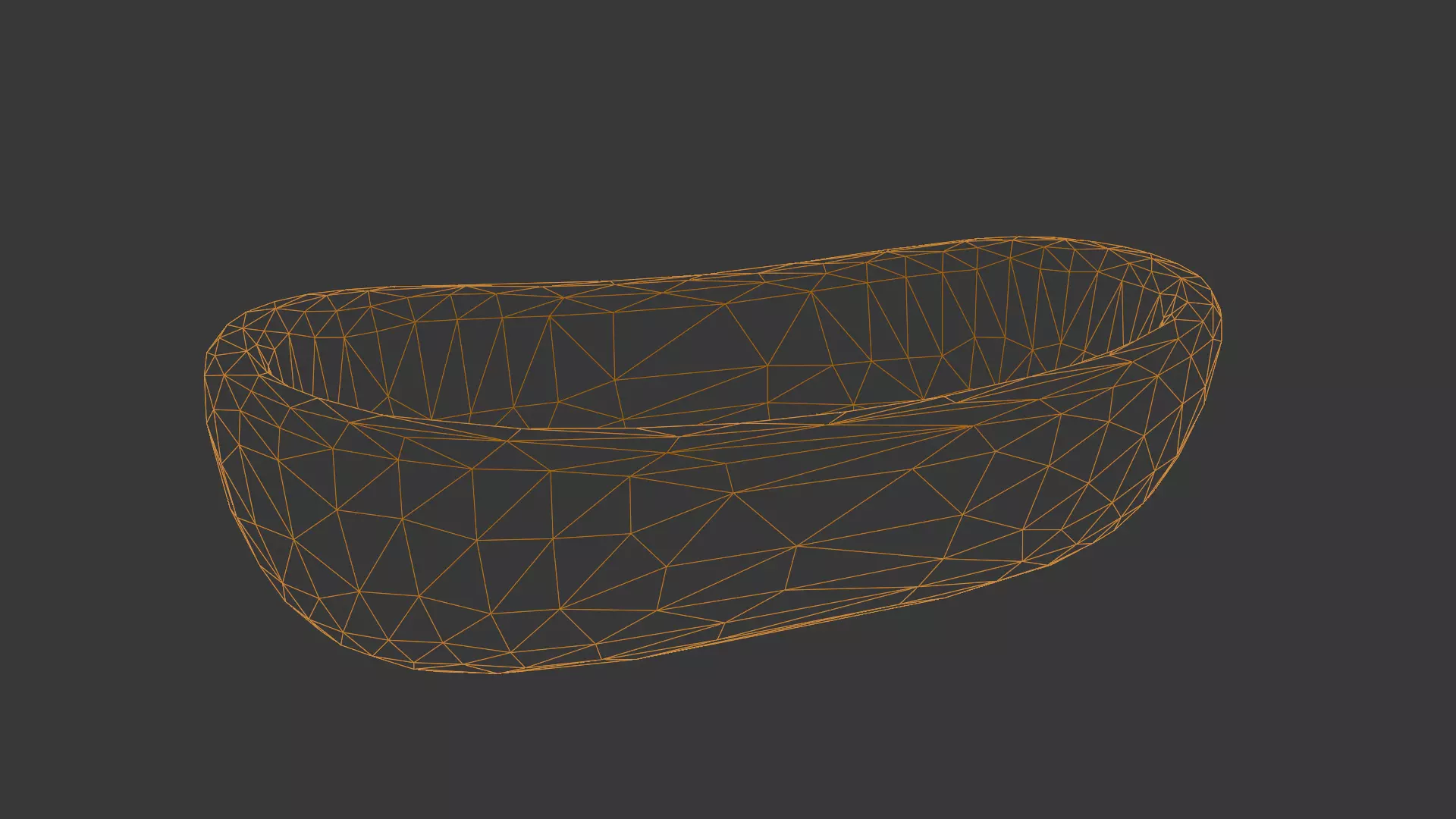 Low Poly High Detail Bathroom Tub 3D Model for Games and Renders Low-poly 3D model_3