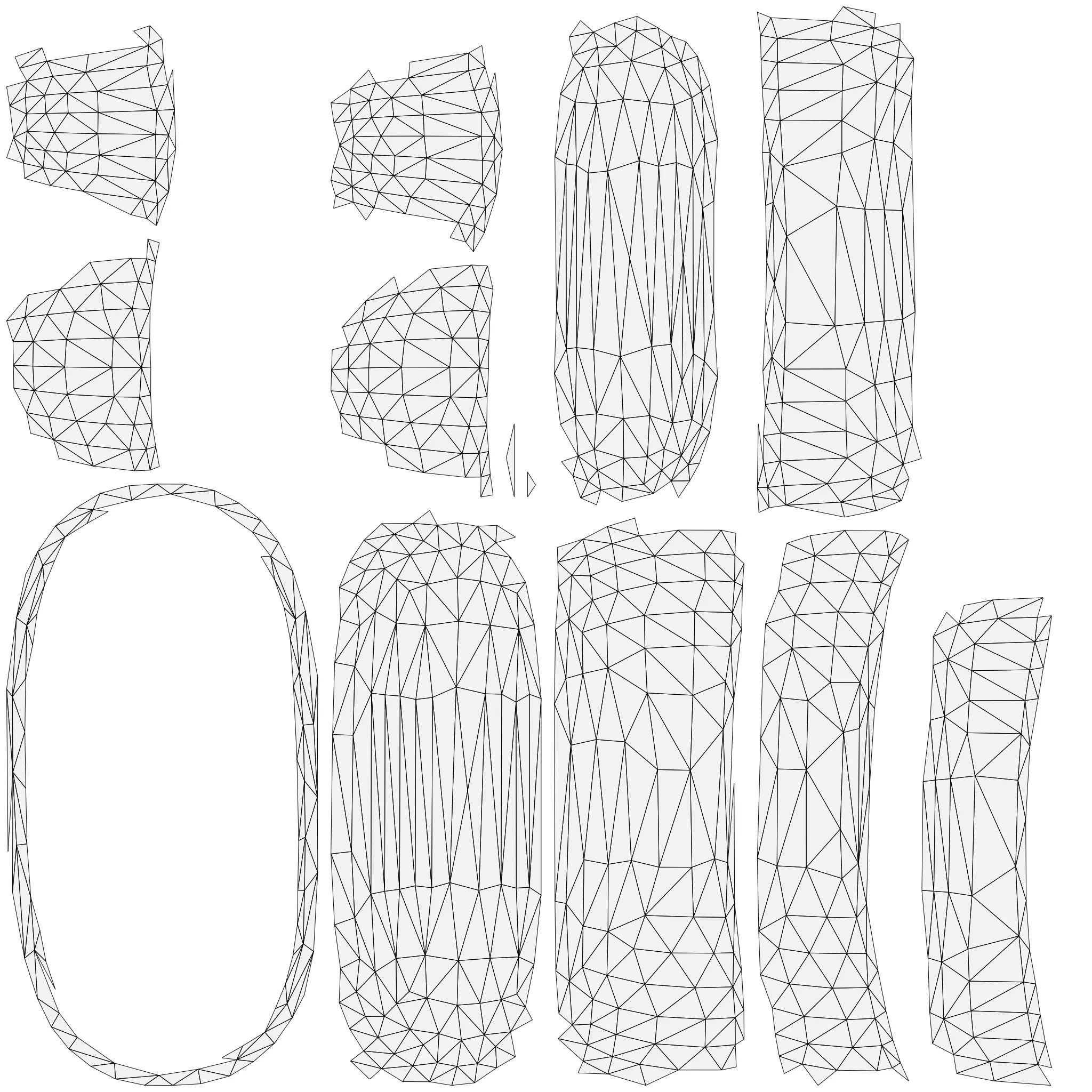 Low Poly High Detail Bathroom Tub 3D Model for Games and Renders Low-poly 3D model_8