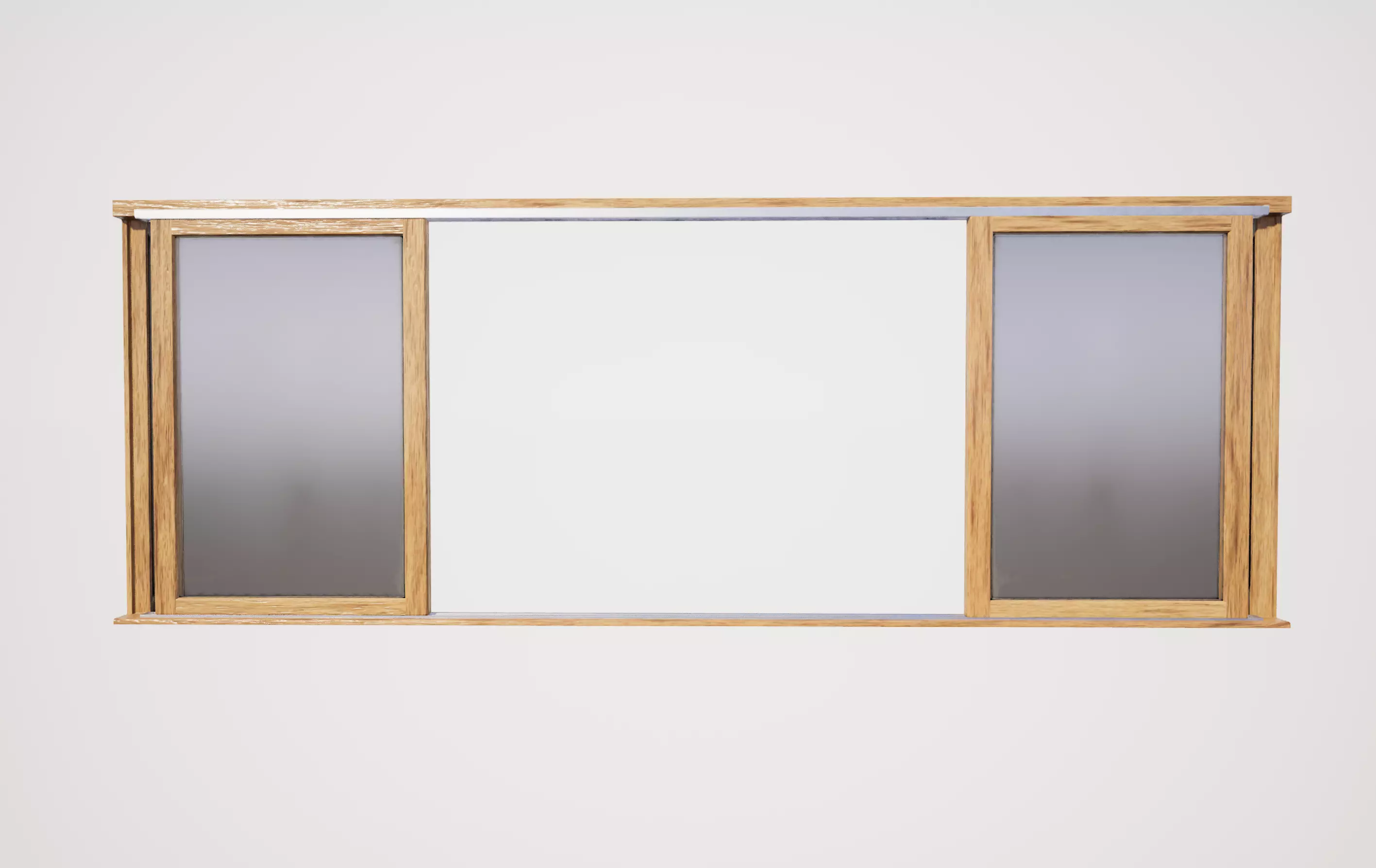 Sliding doubledoor 03 3D model_4