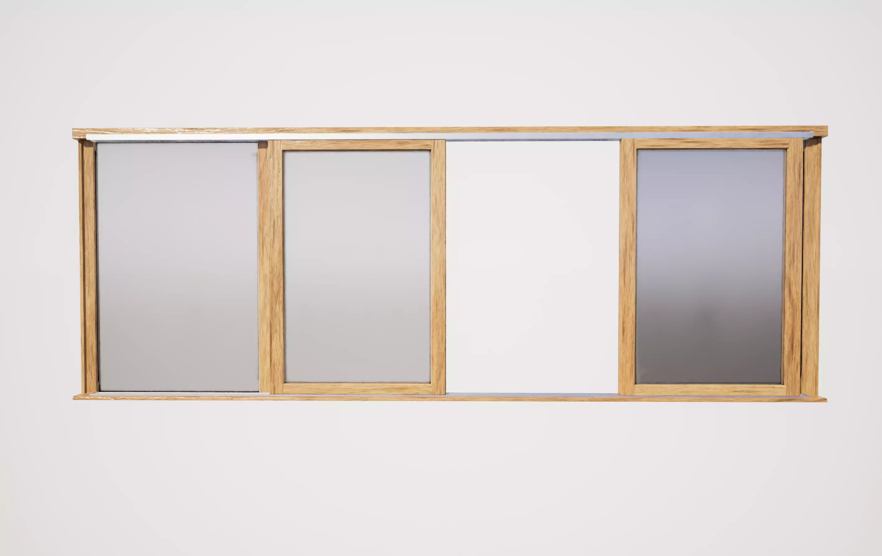 Sliding doubledoor 03 3D model_3