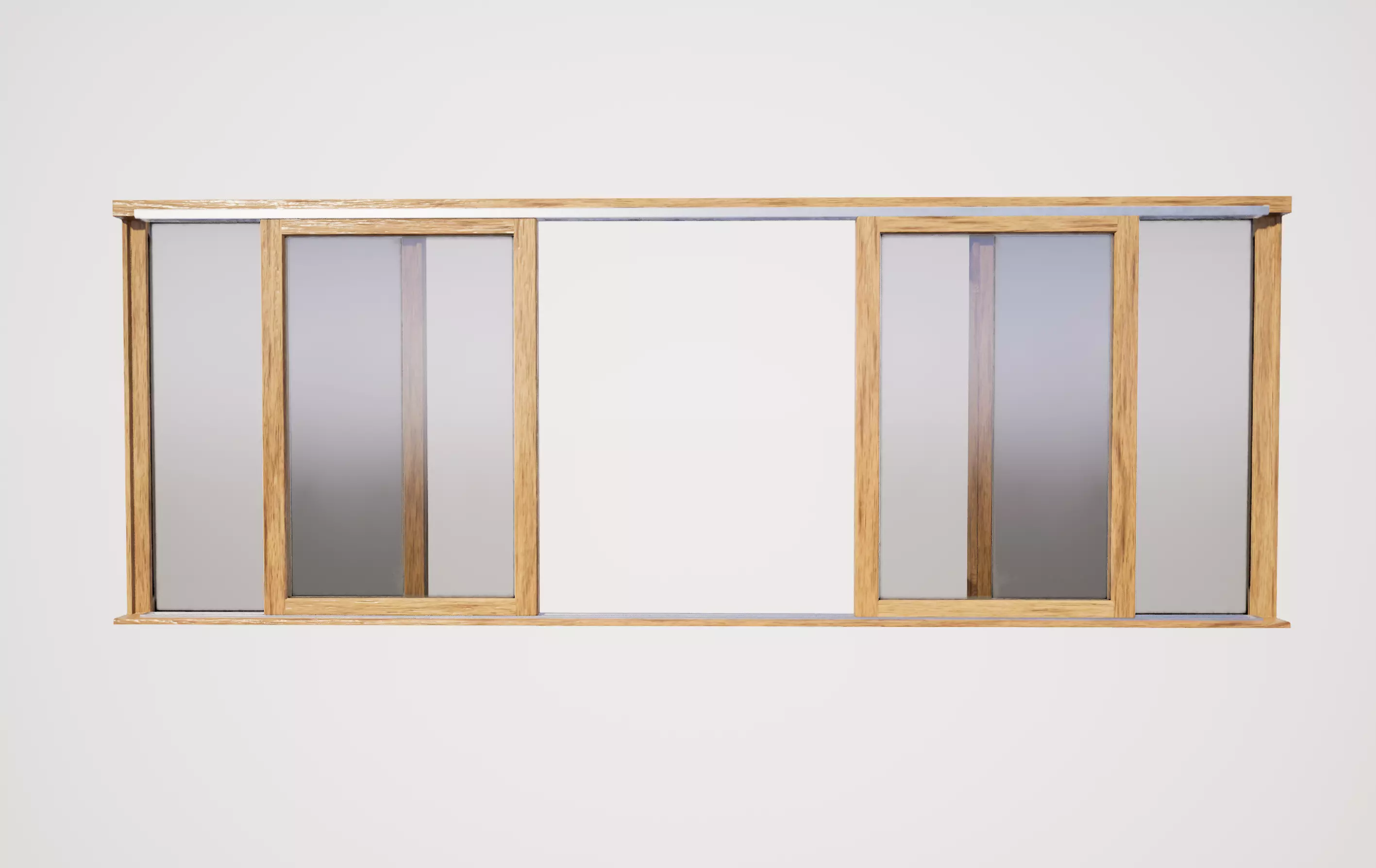 Sliding doubledoor 03 3D model_5