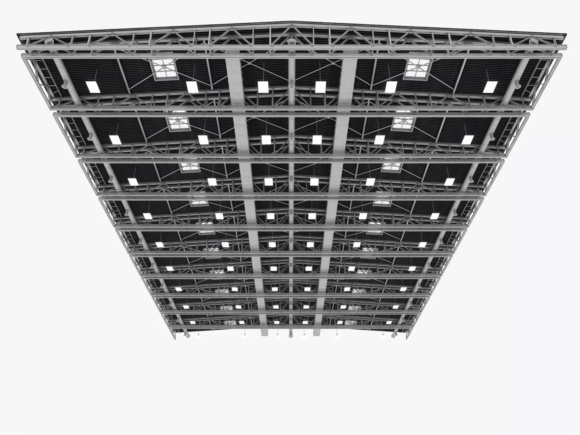 Ceiling Ventilation Pipes 15 3D model_1