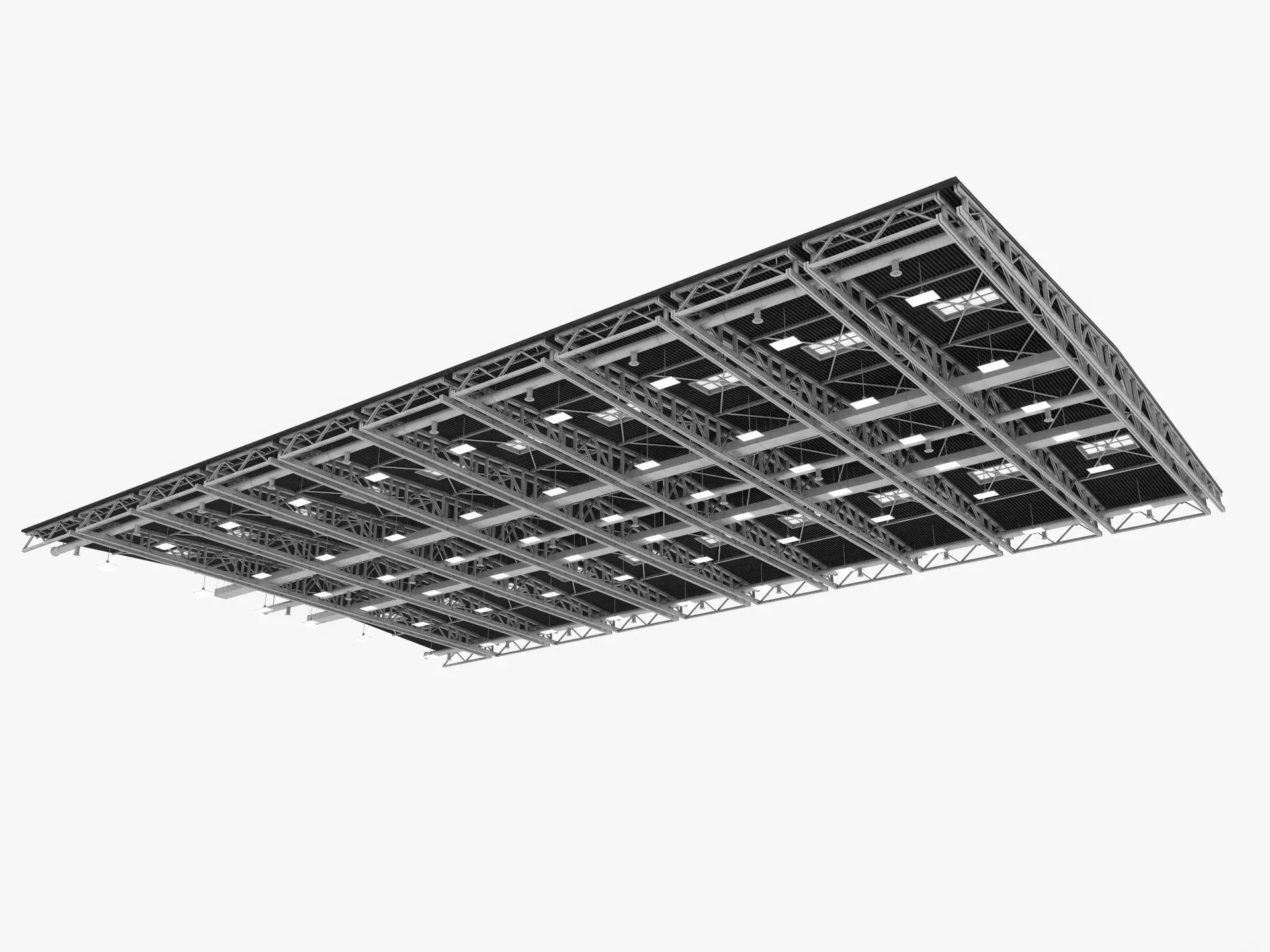 Ceiling Ventilation Pipes 15 3D model_2