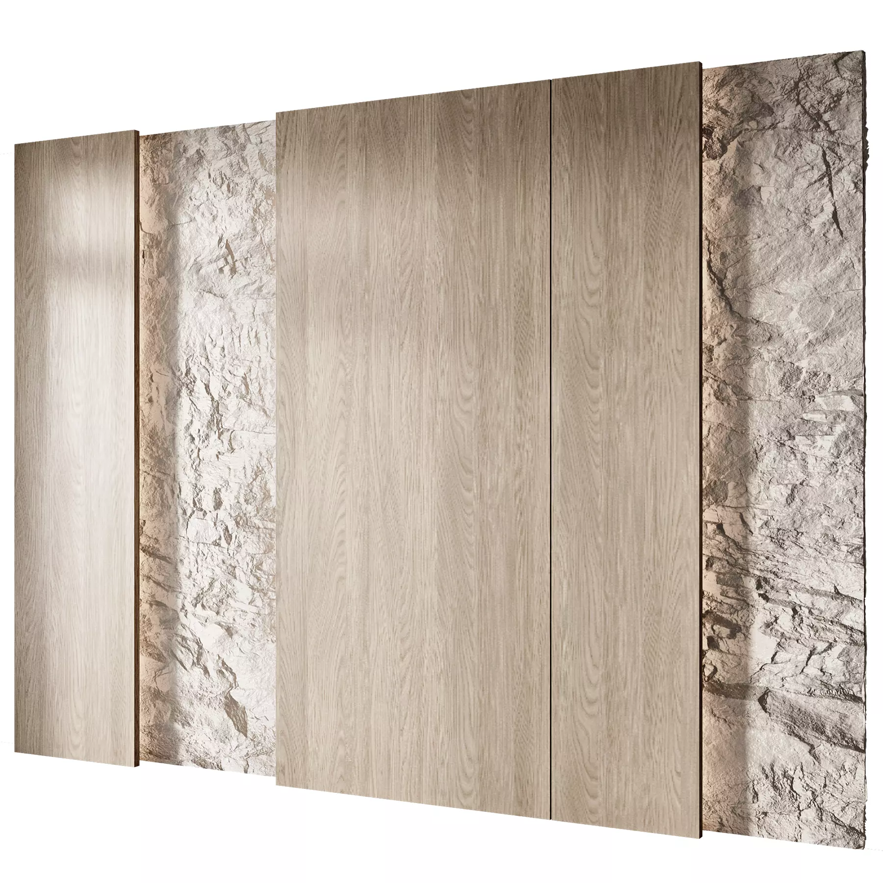 Wall 3d panel 05 Free 3D model