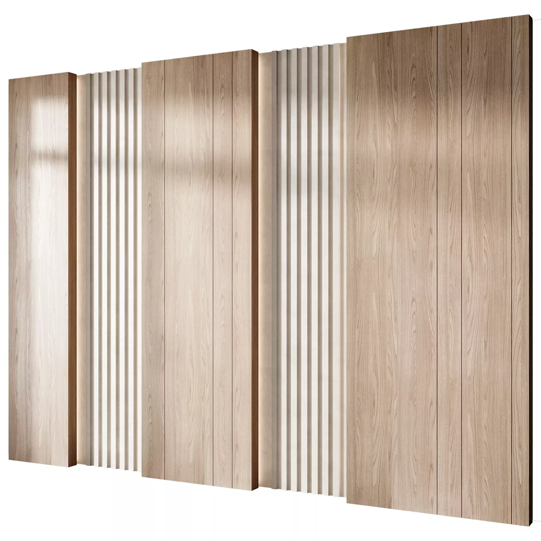 wall panel 15 Free 3D model