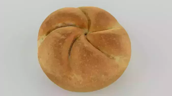 3d scan bread roll - lummerstorfer semmel 2