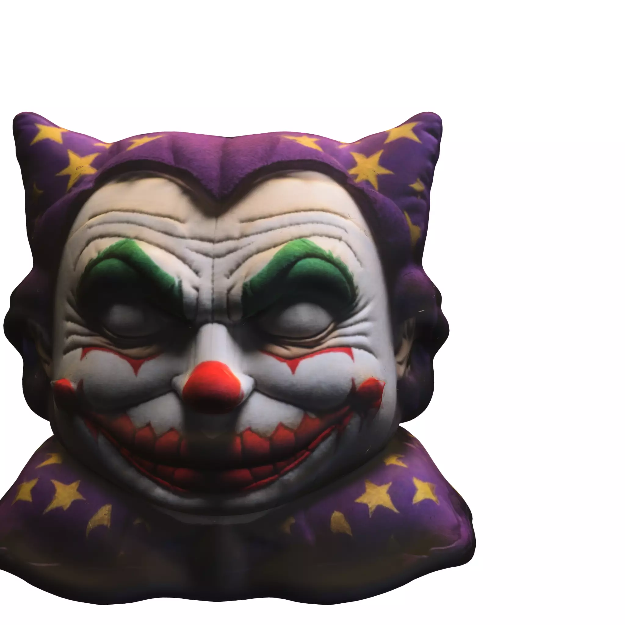 joker Clown cushion Low-poly 3D model_5