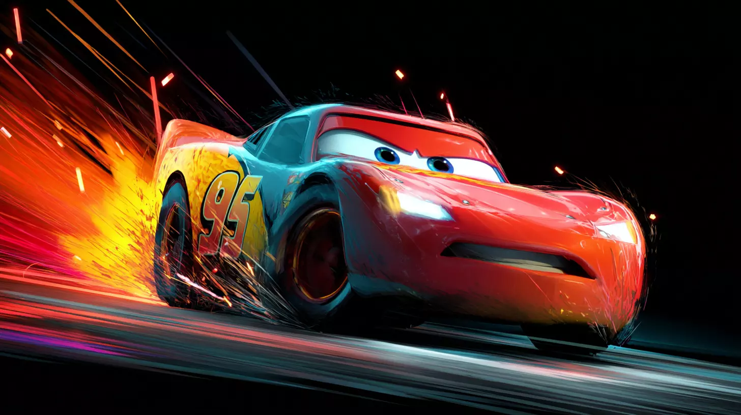 Car Lightning McQueen print 3D print model_13