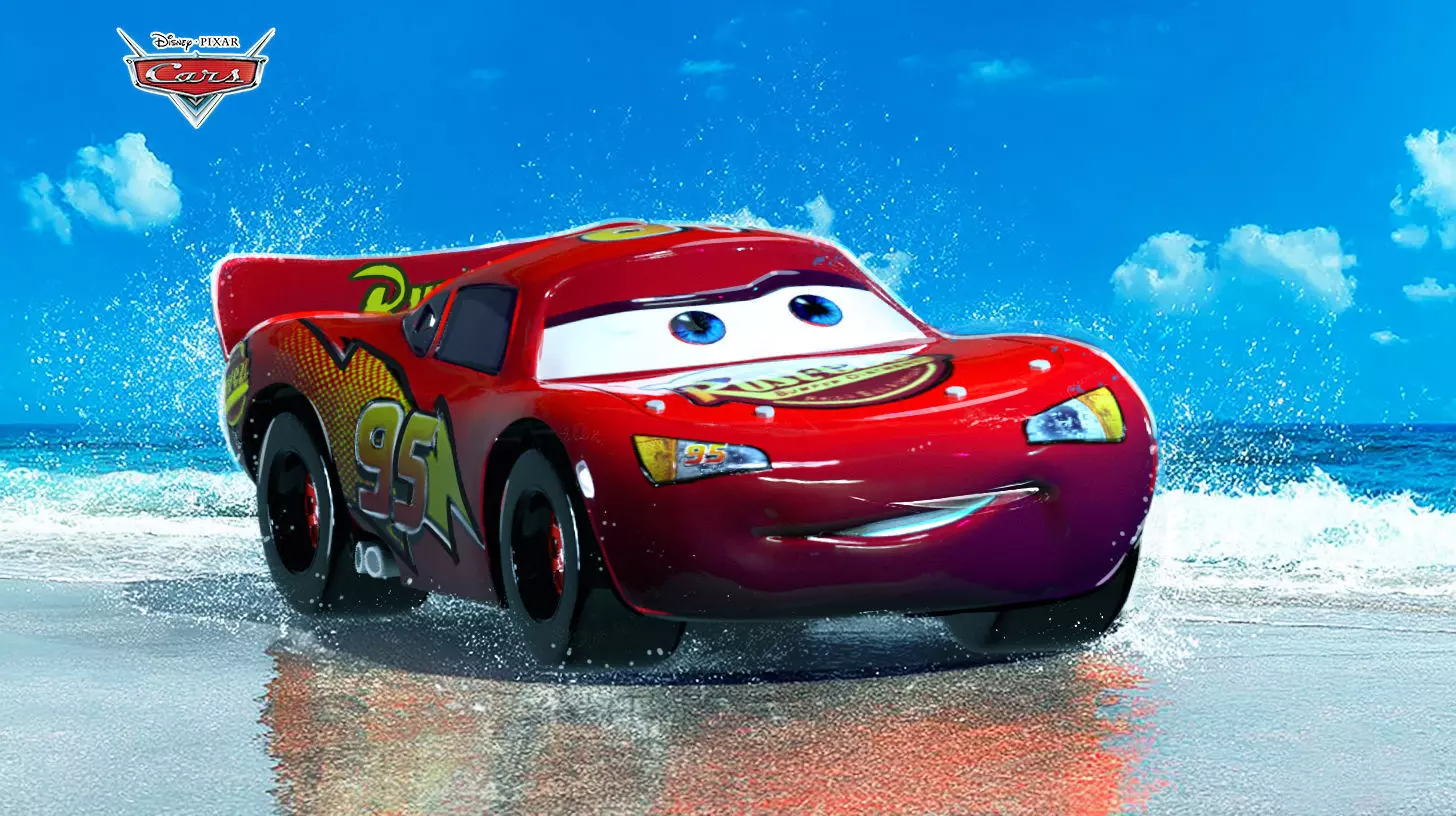 Car Lightning McQueen print 3D print model_6