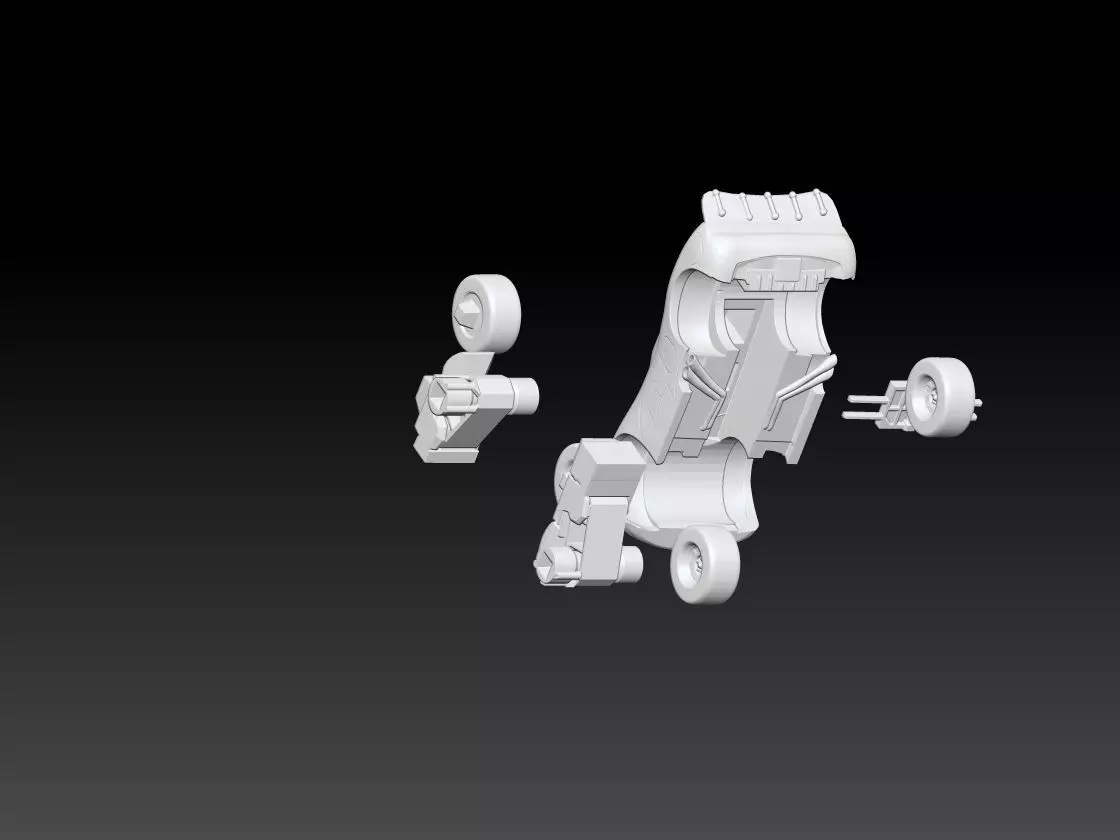 Car Lightning McQueen print 3D print model_14