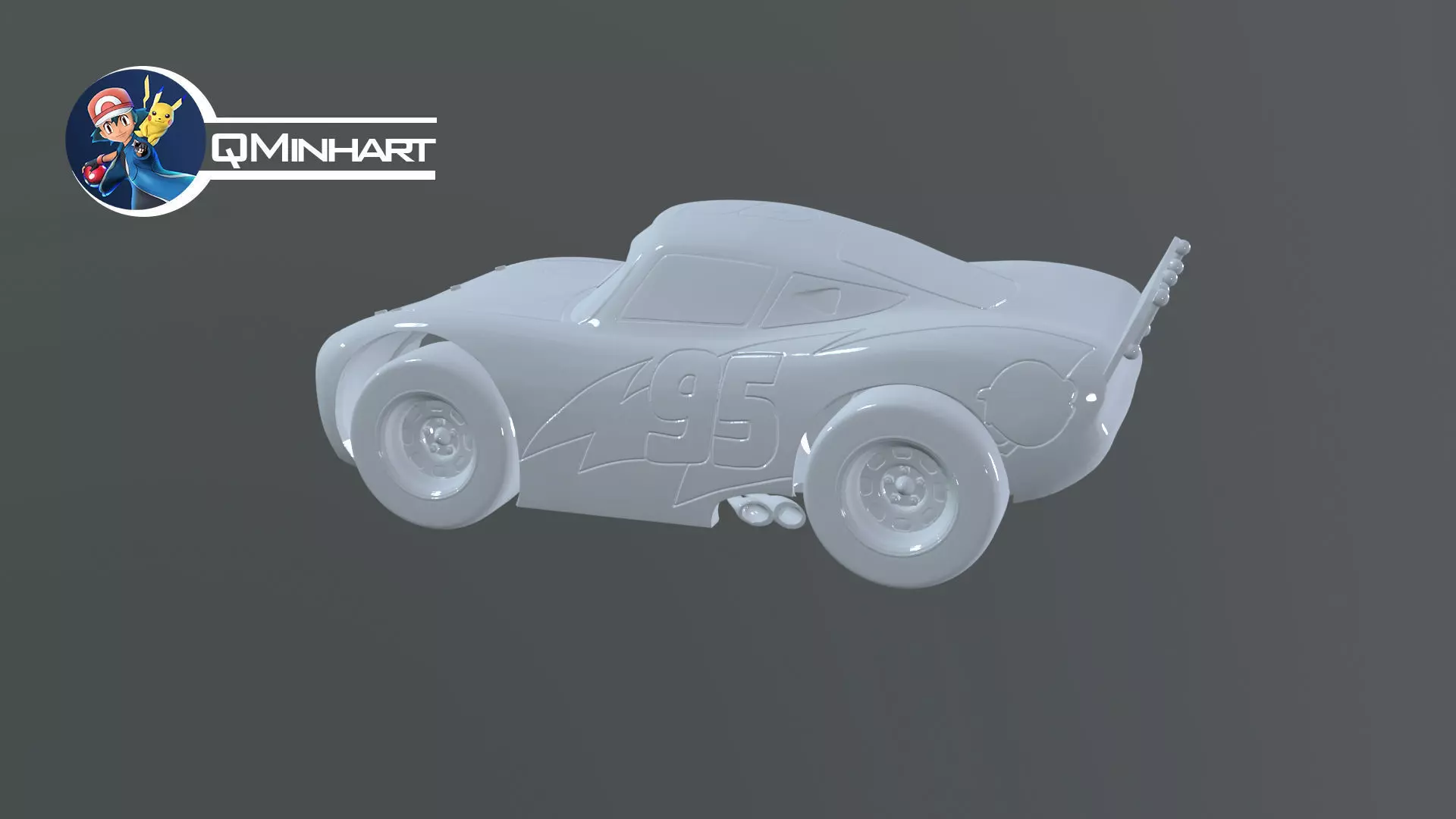 Car Lightning McQueen print 3D print model_8