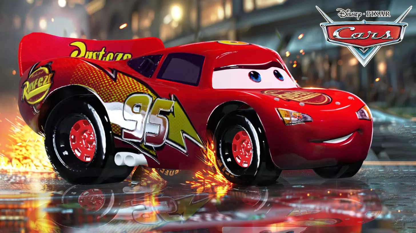 Car Lightning McQueen print 3D print model_3