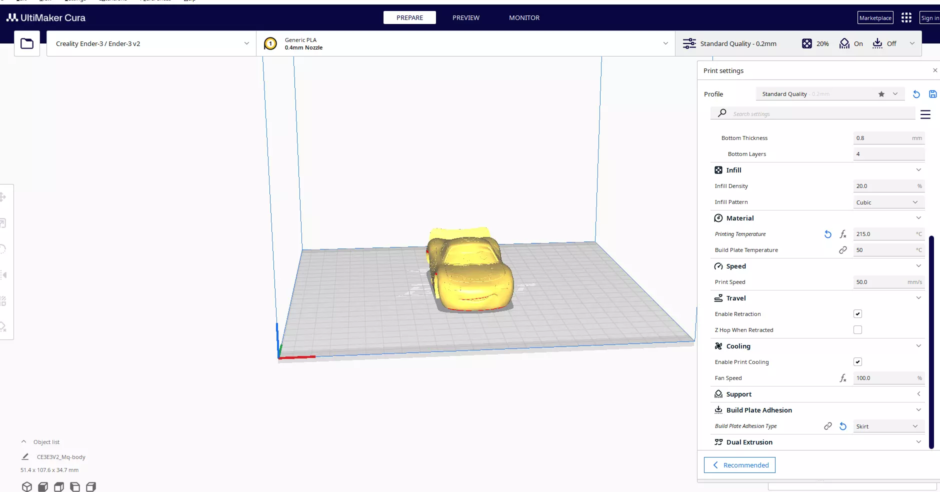 Car Lightning McQueen print 3D print model_15