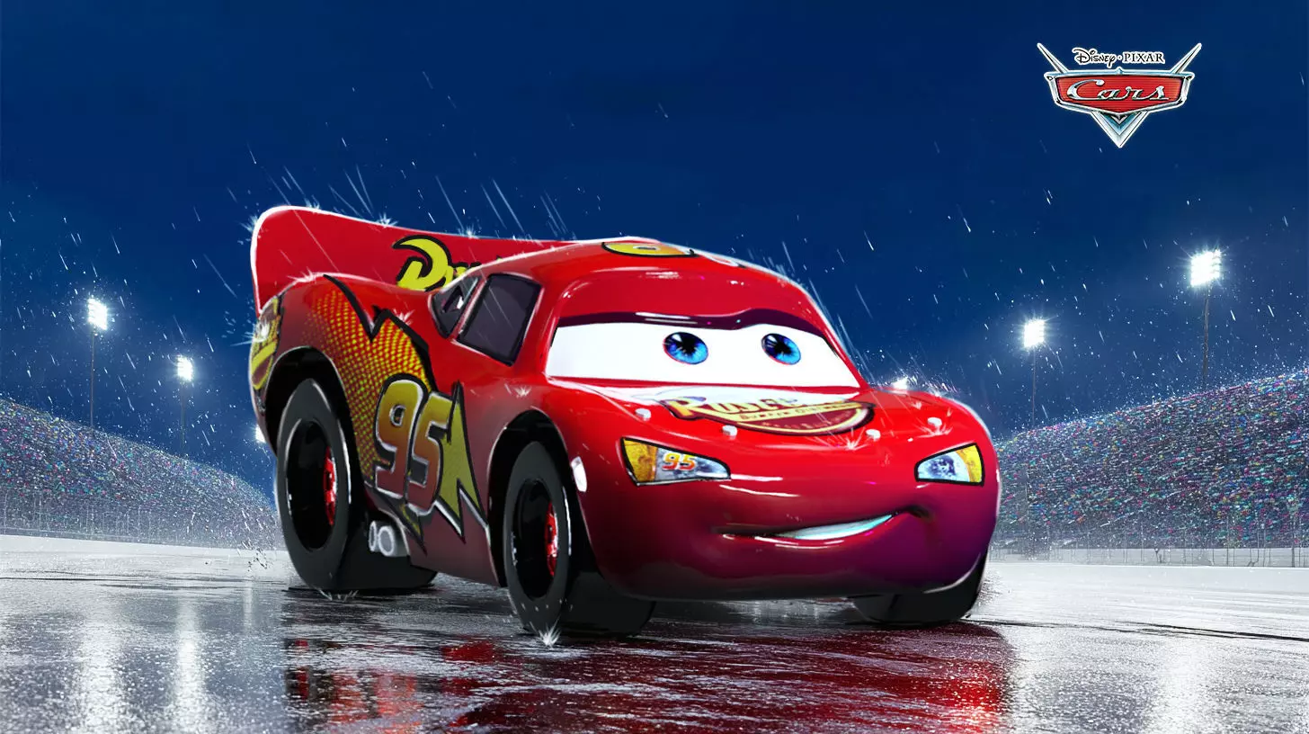 Car Lightning McQueen print 3D print model_12
