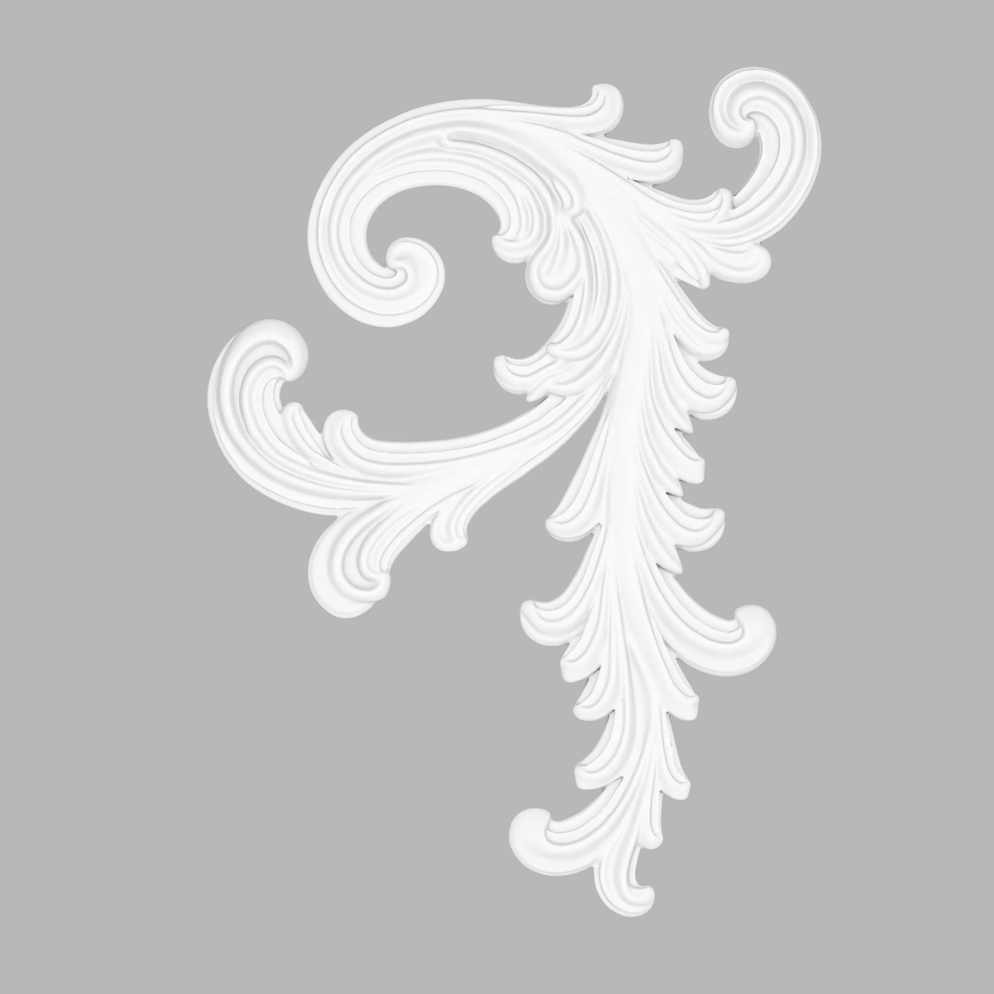 Classical Coner Molding S25-4AA 3D model_0