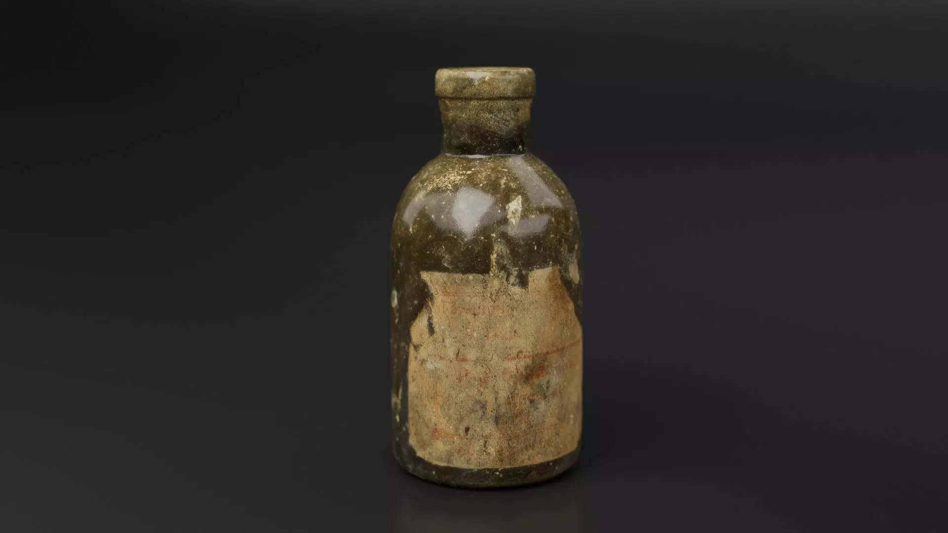 Old Medical Bottles Collection Low-poly 3D model_18