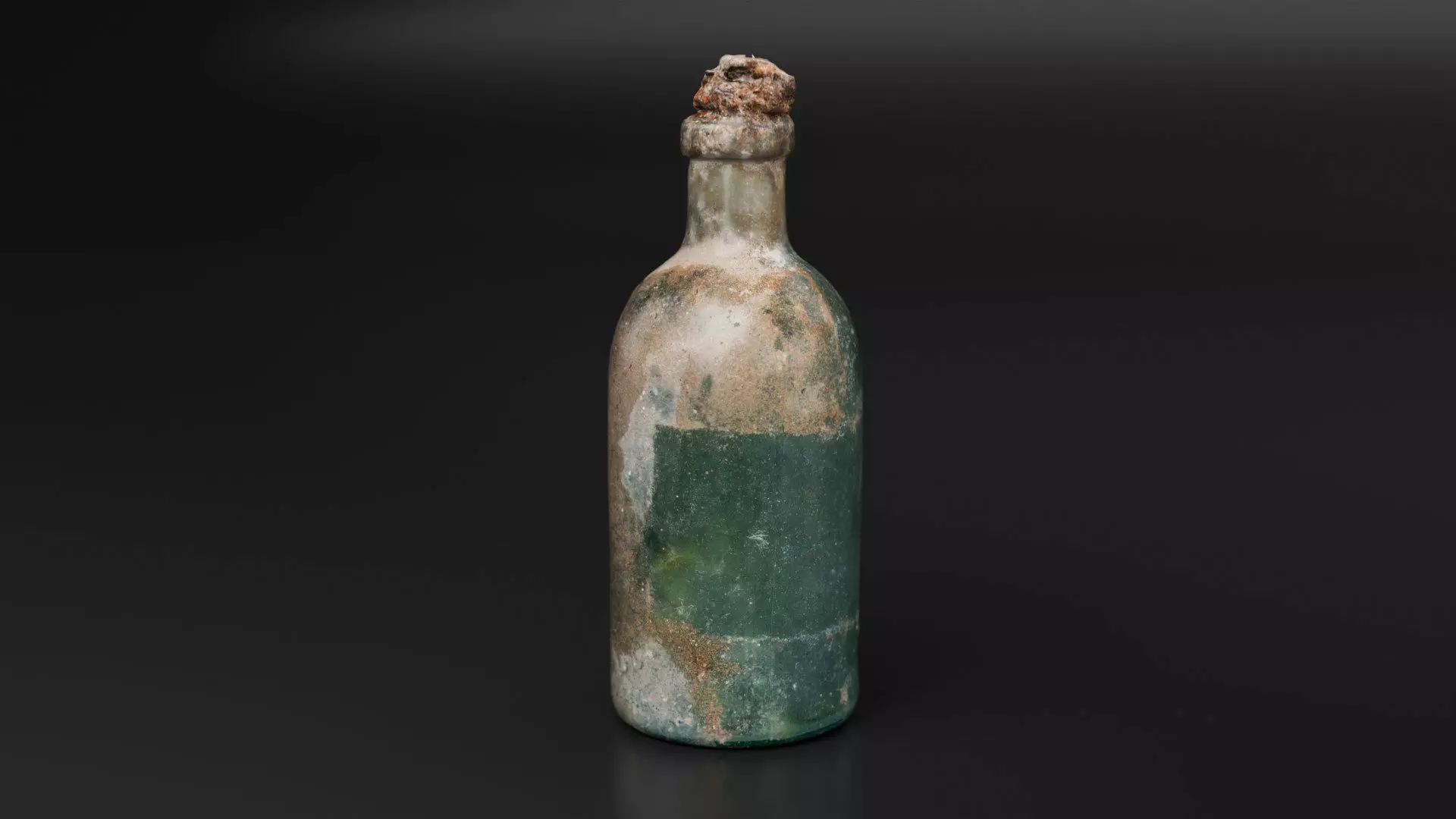 Old Medical Bottles Collection Low-poly 3D model_27