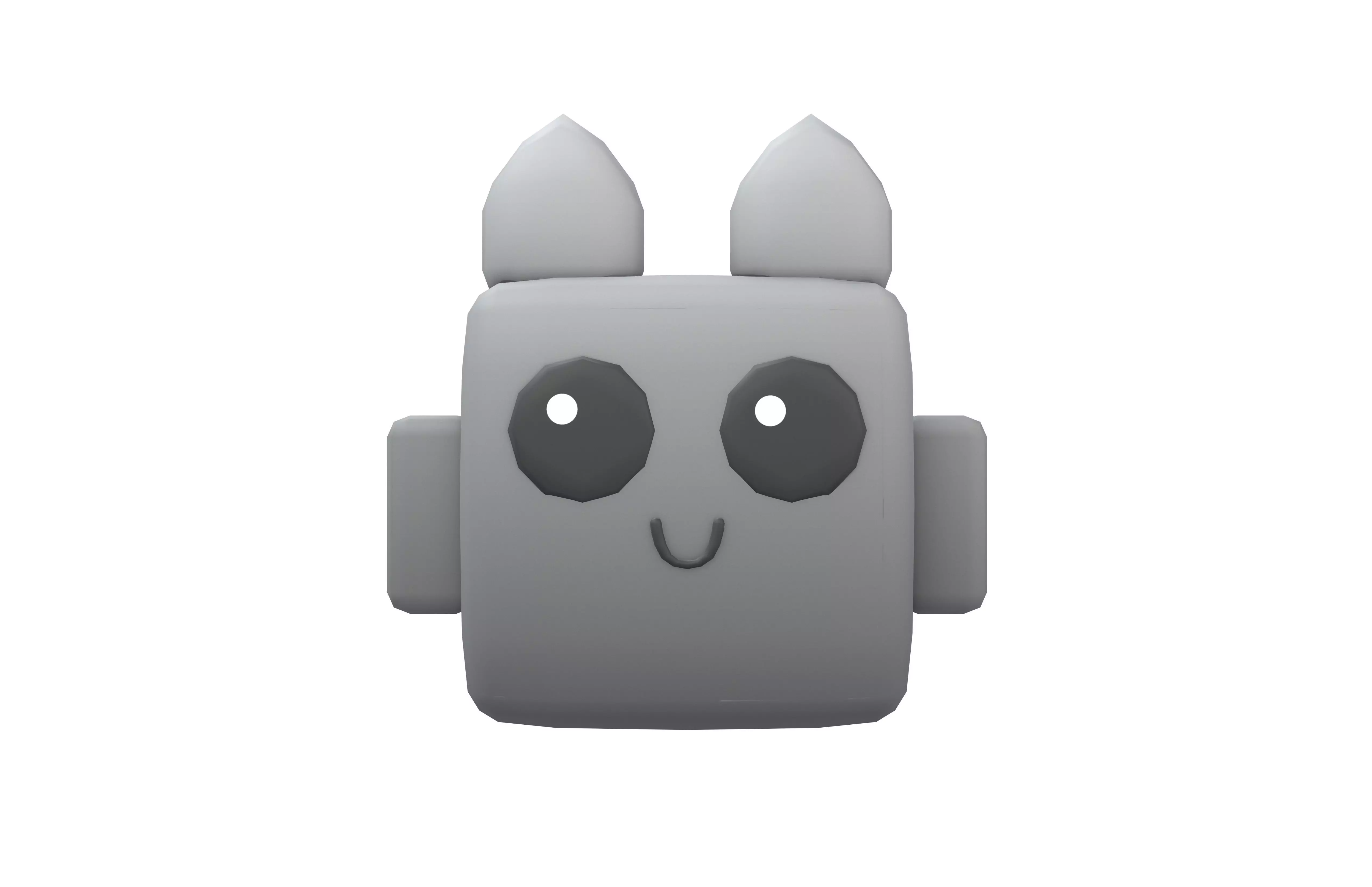 Basic Type Game Asset Pet Character v1 001 Low-poly 3D model_1