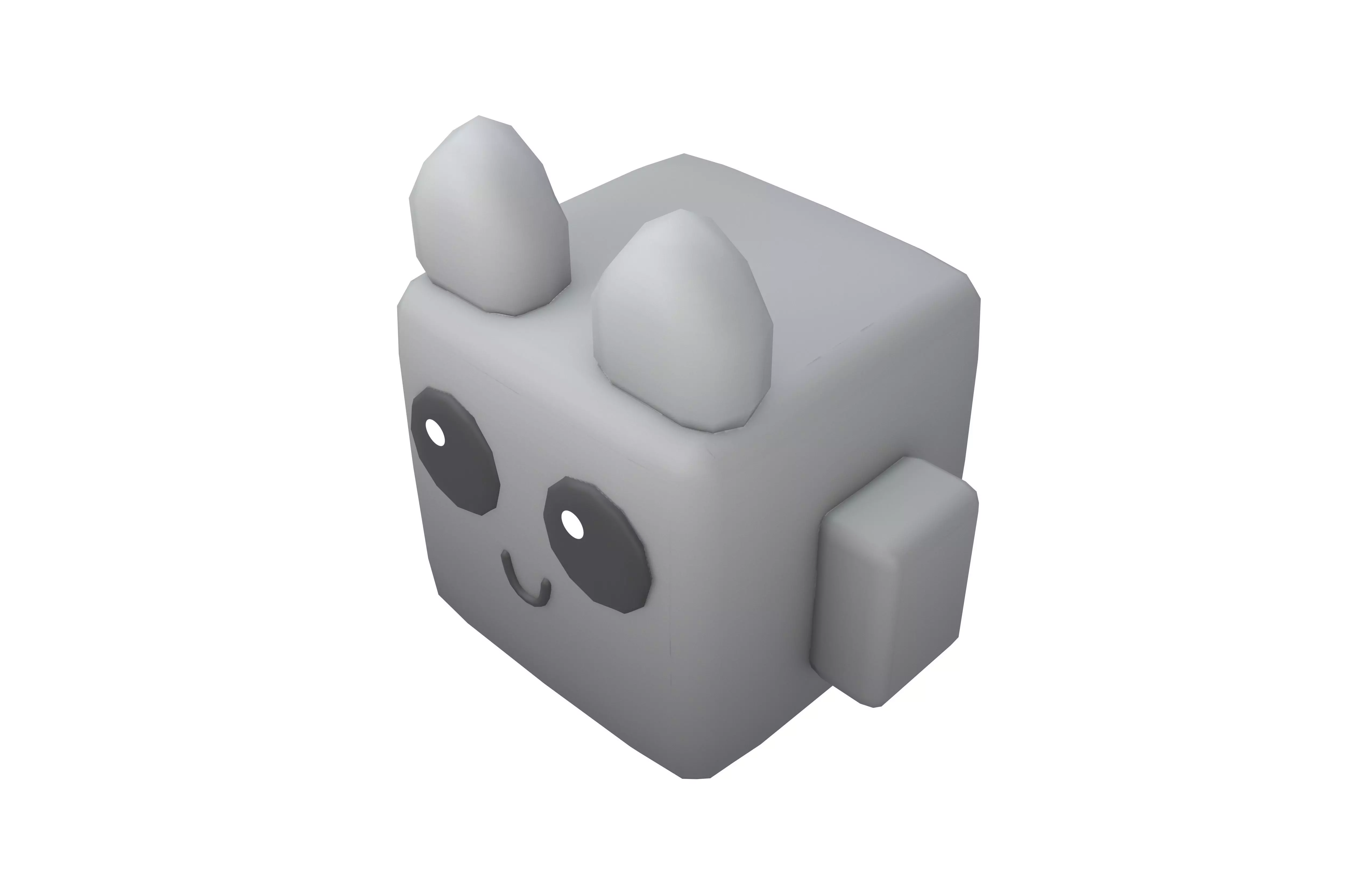 Basic Type Game Asset Pet Character v1 001 Low-poly 3D model_2