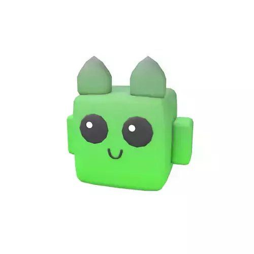 Basic Type Game Asset Pet Character v1 003 Low-poly 3D model