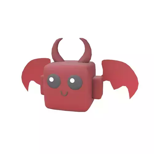 Devil Type Game Asset Pet Character v1 001