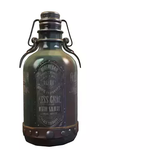 Steampunk Potion Bottle