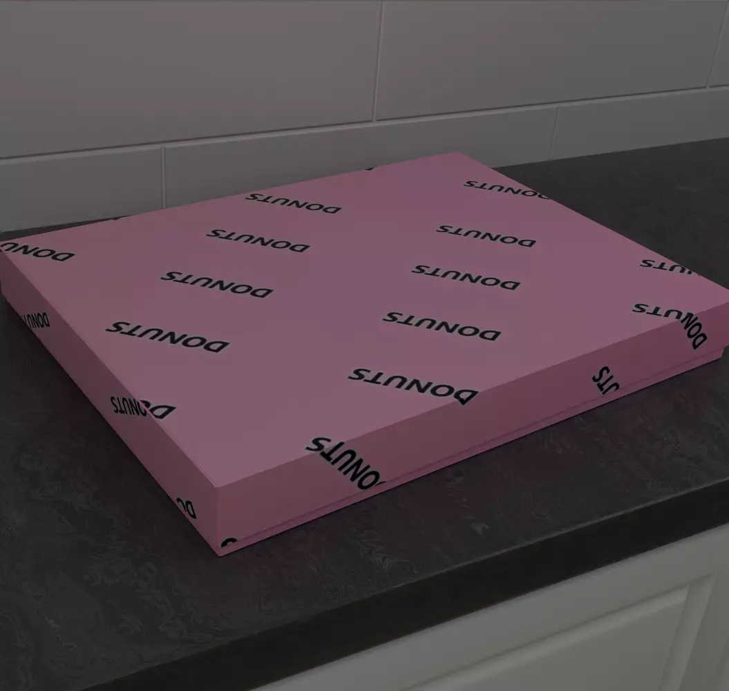 Dozen Donuts 3D model_8