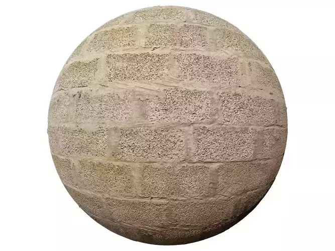 Rough Concrete Block Wall