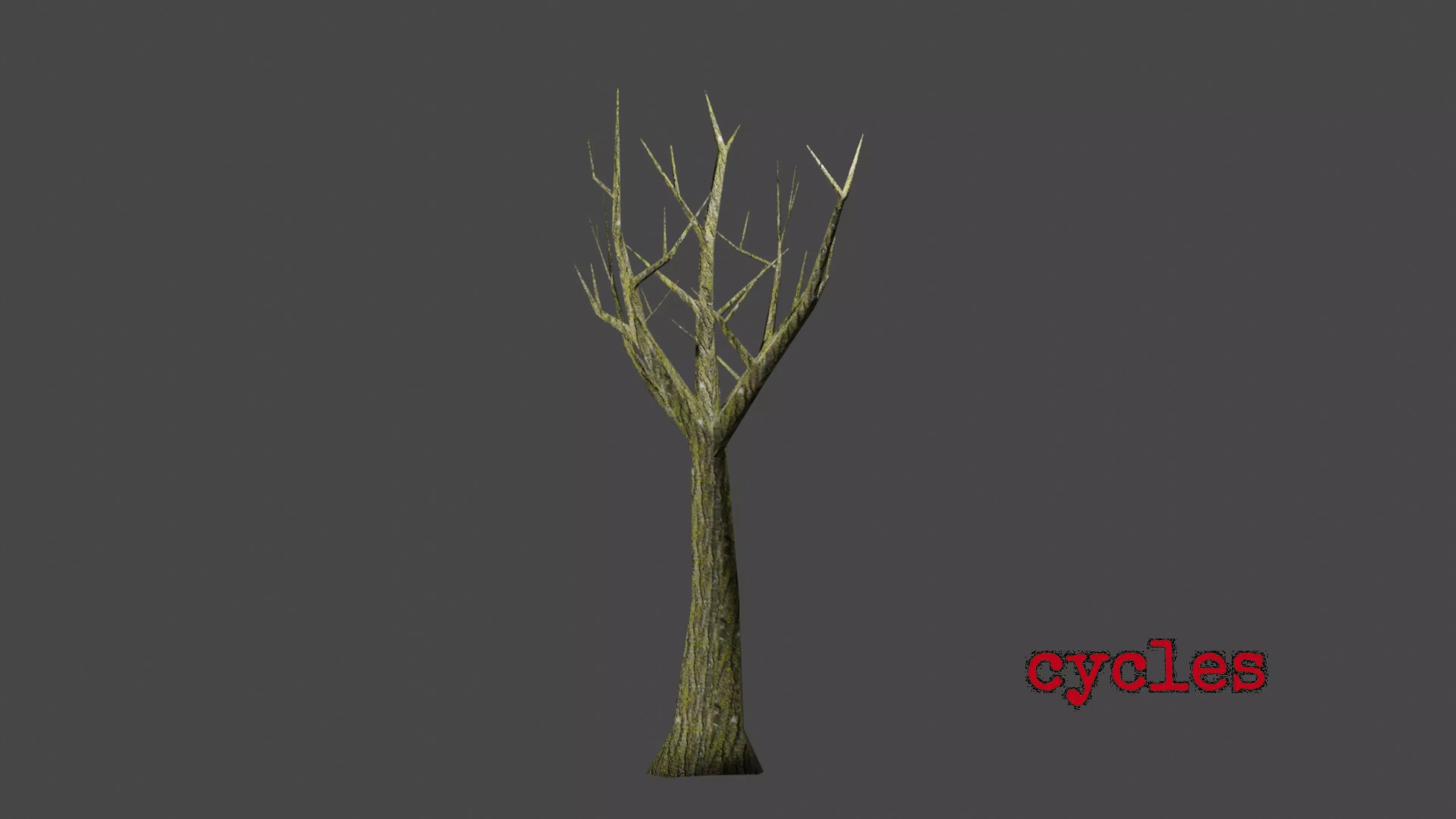 Maple Tree Low-poly 3D model