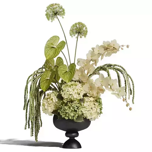 CalmGreen Floral Scene