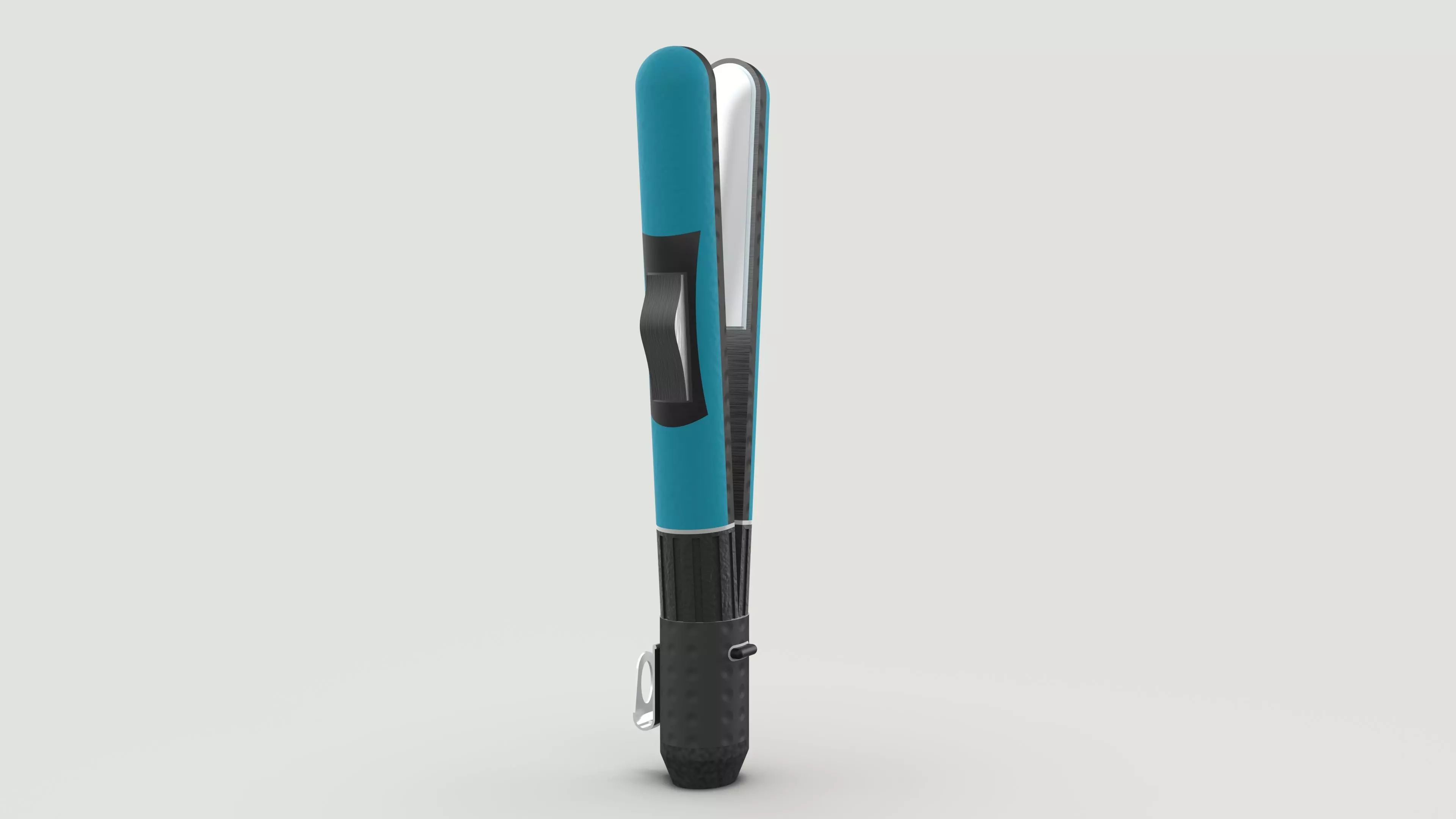 Makita inspired hair straightener plus keyshot render  3D print model_2