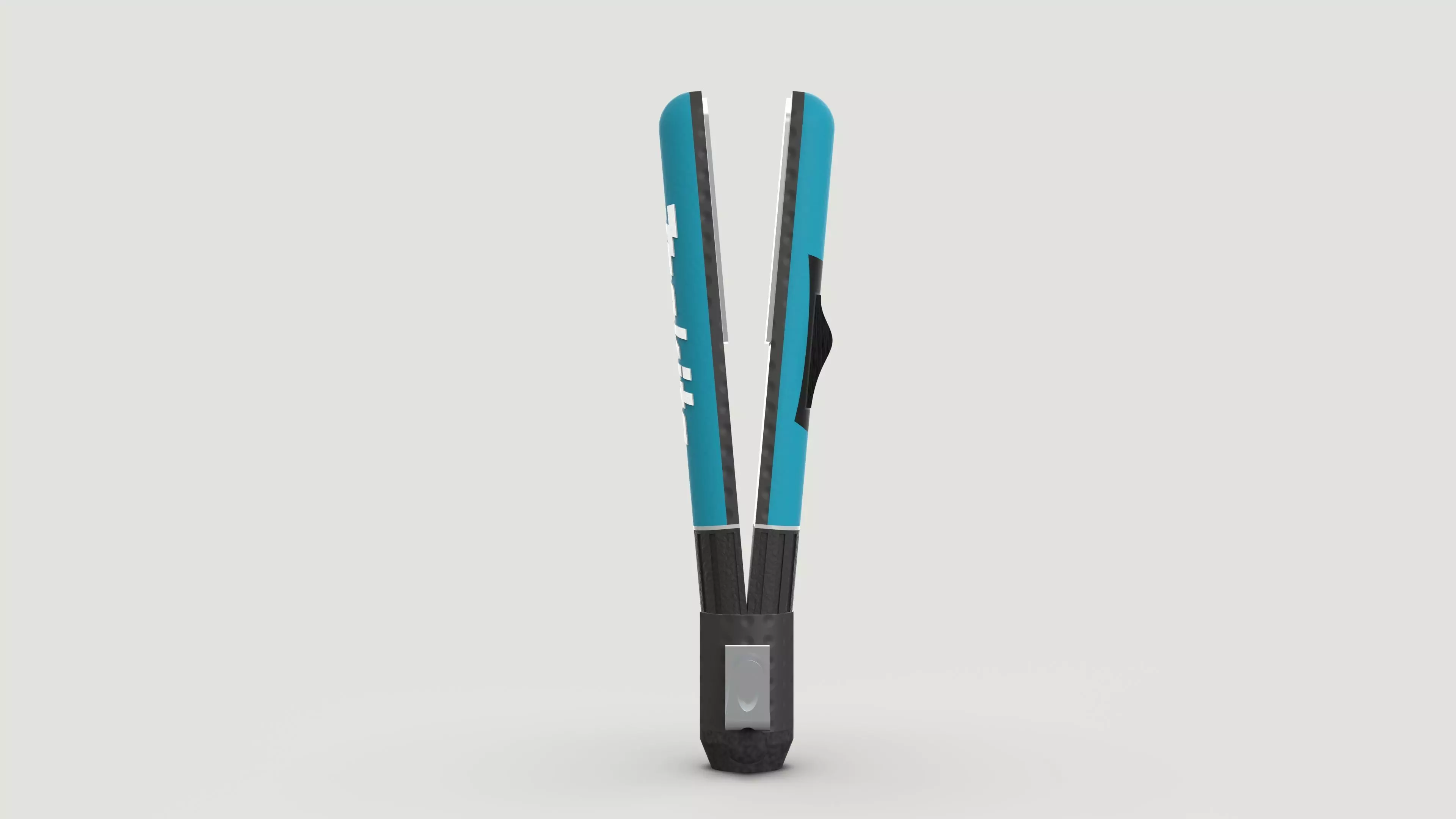 Makita inspired hair straightener plus keyshot render  3D print model_3