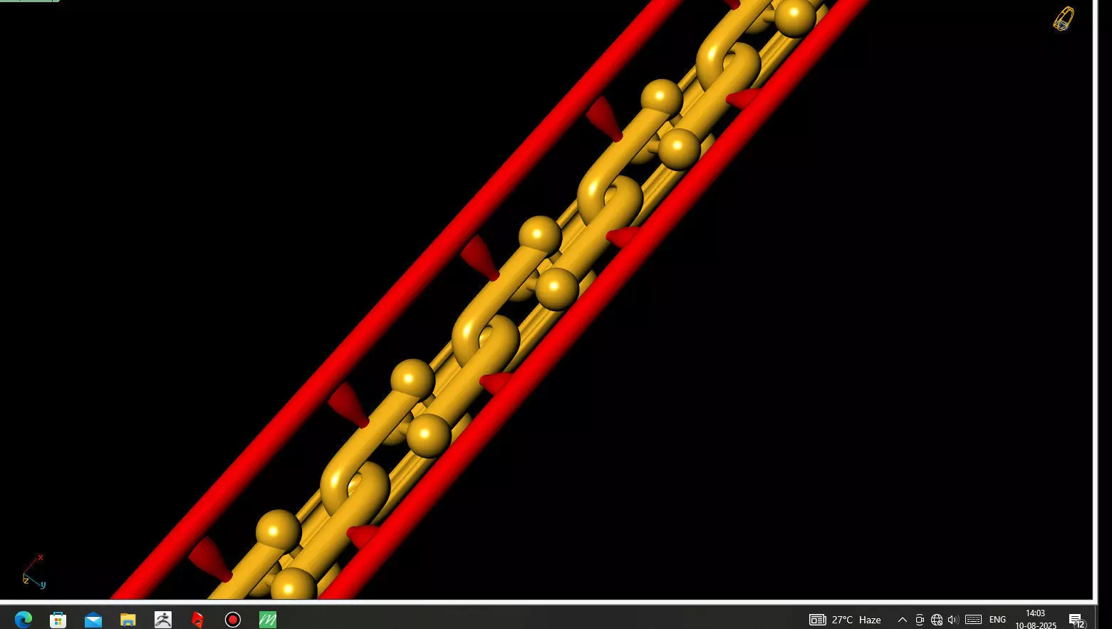 Chain  3D print model_3