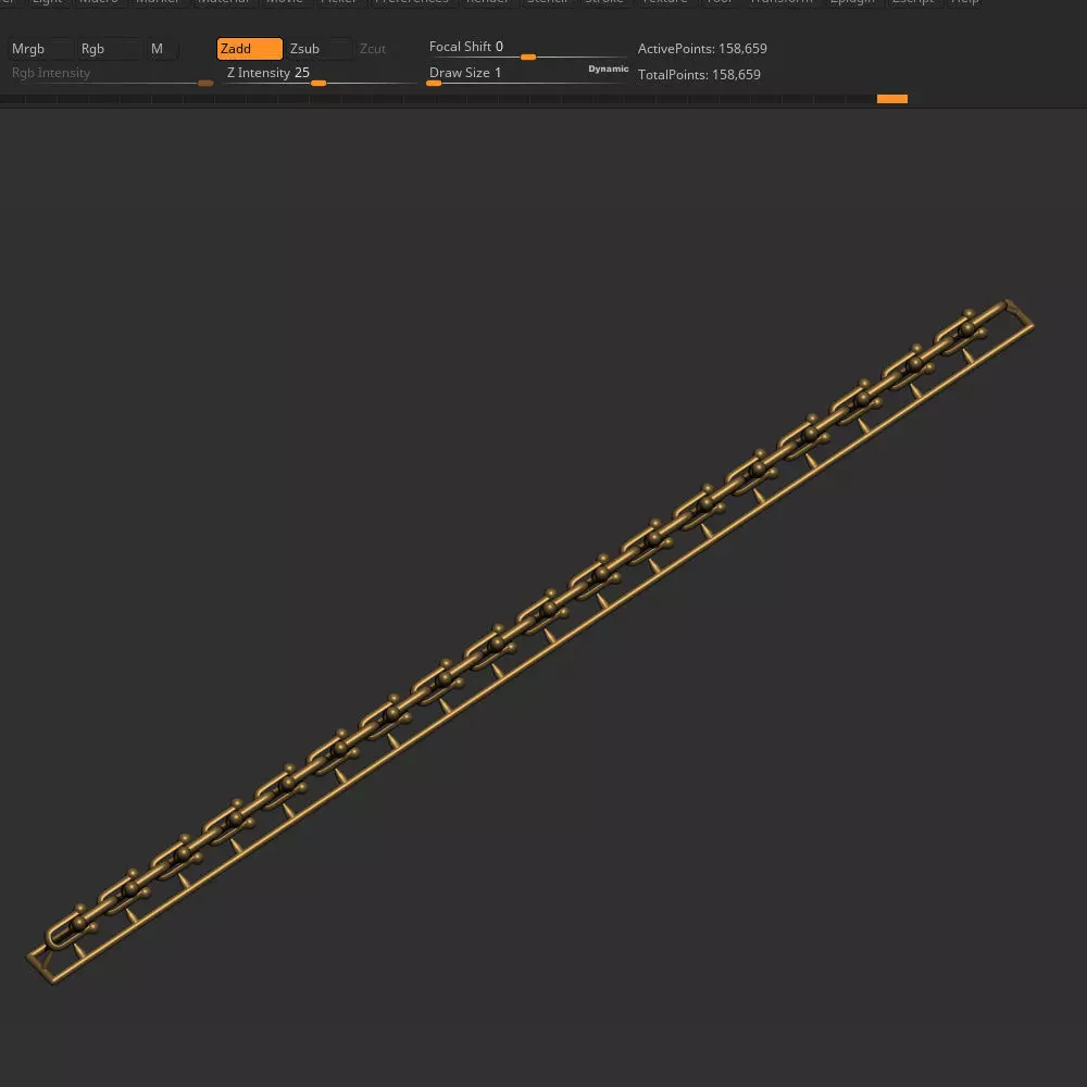 Chain  3D print model_1
