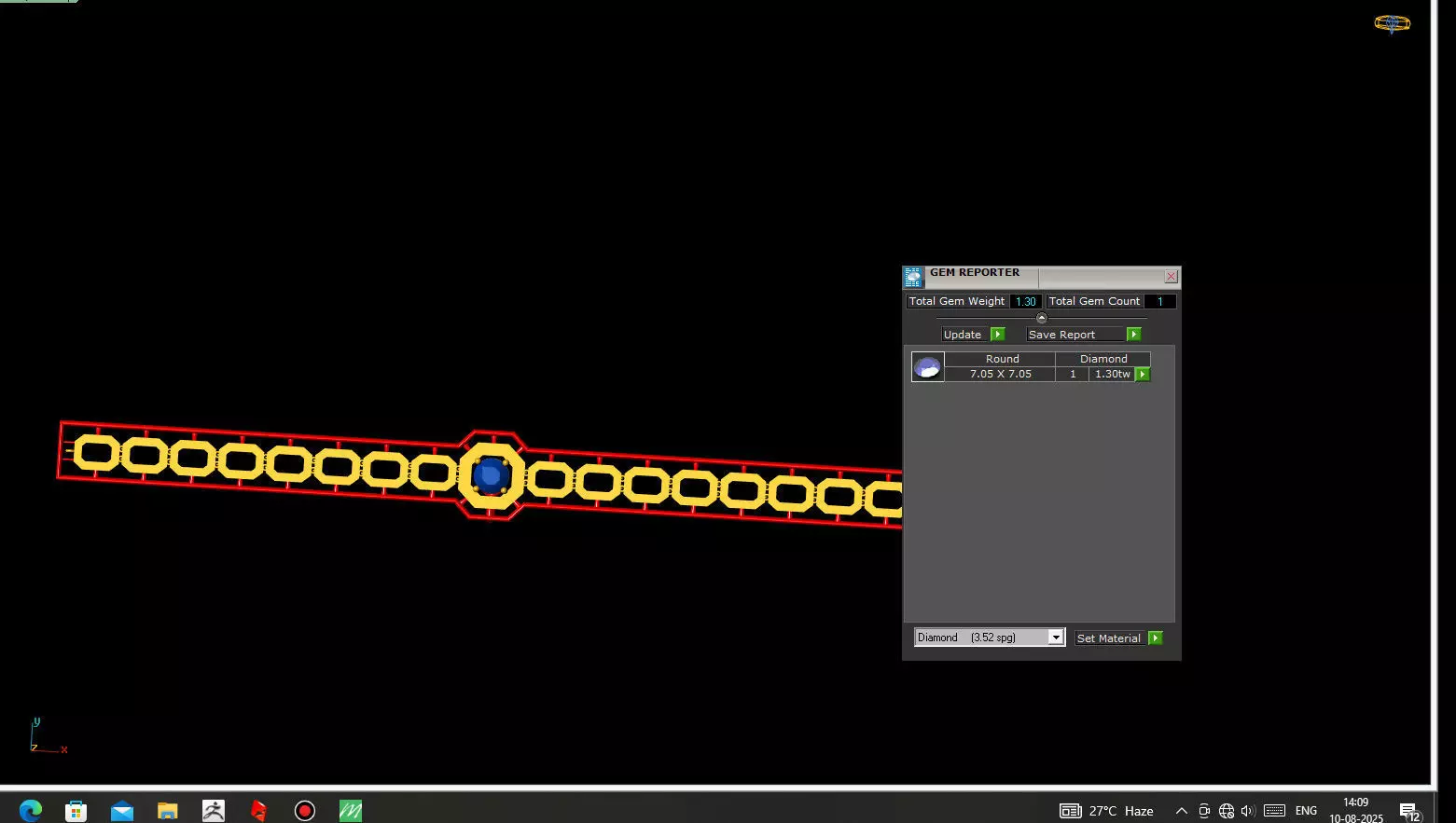 Chain  3D print model_4