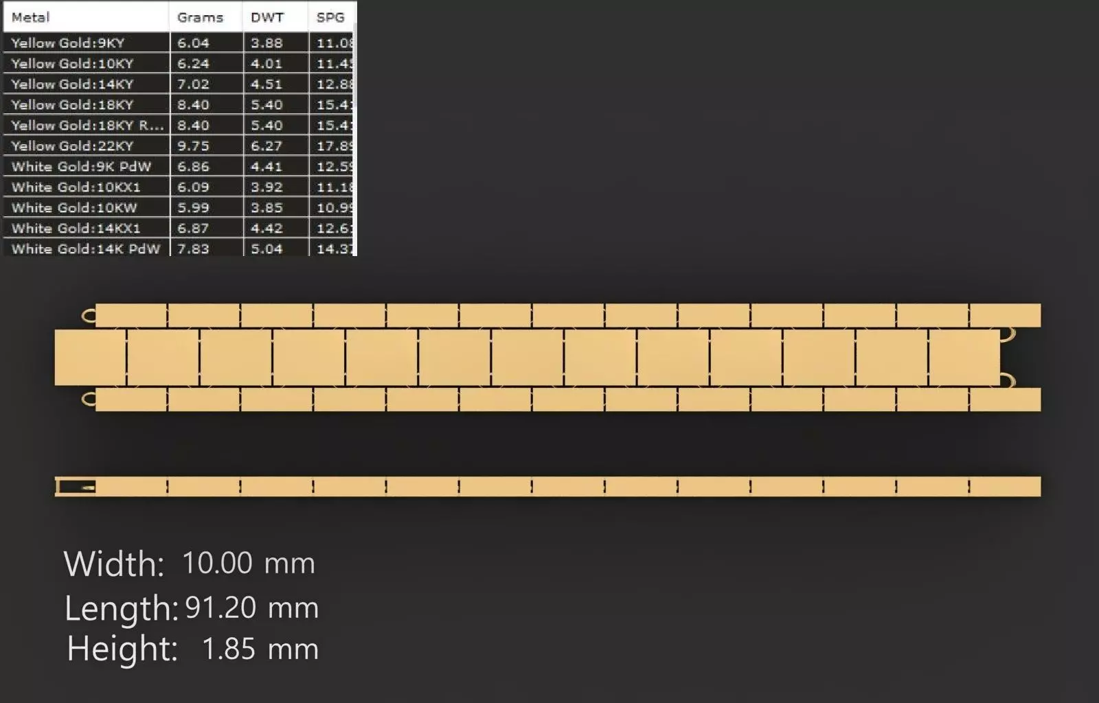 Chain  3D print model_0