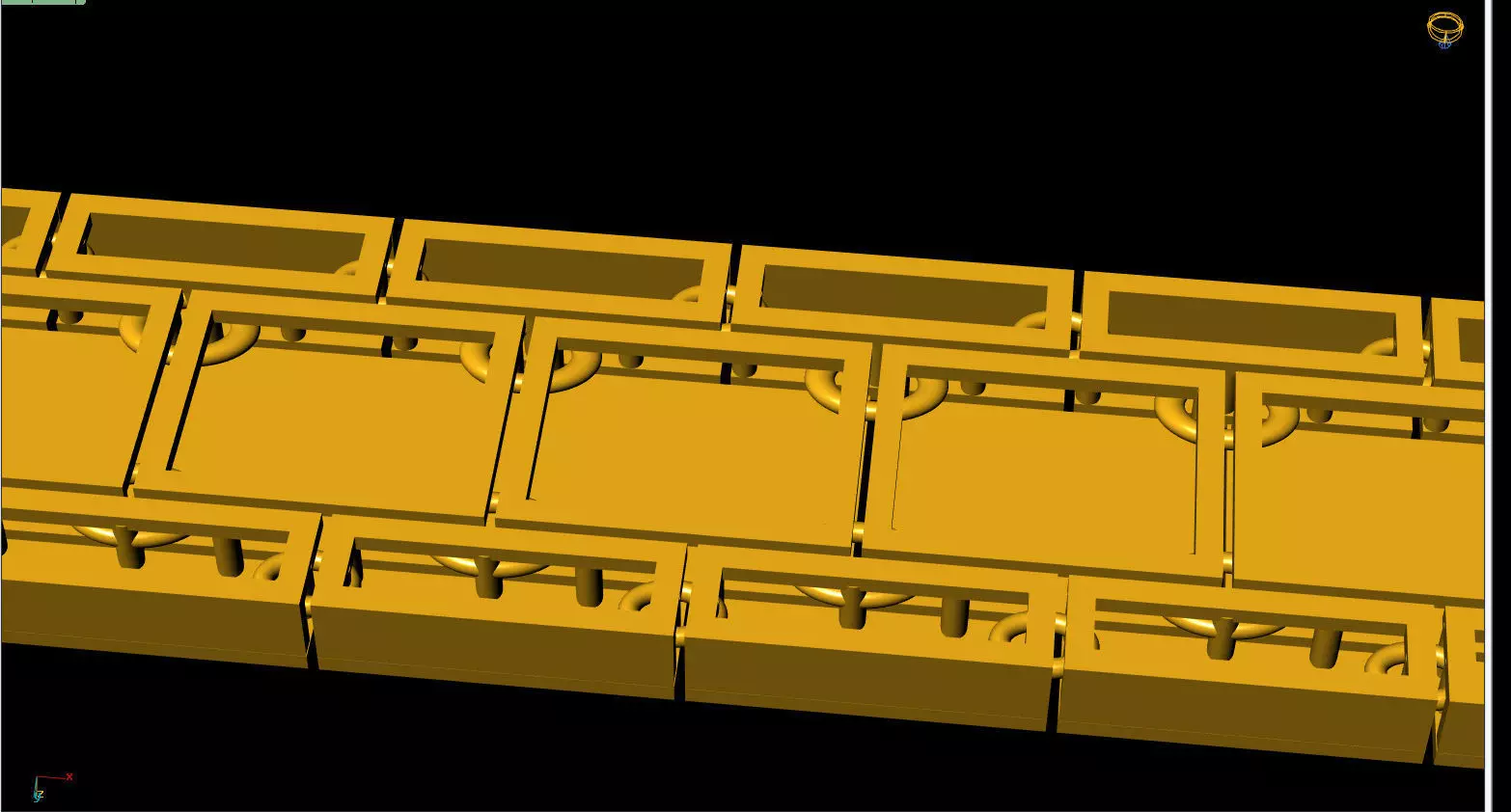 Chain  3D print model_3