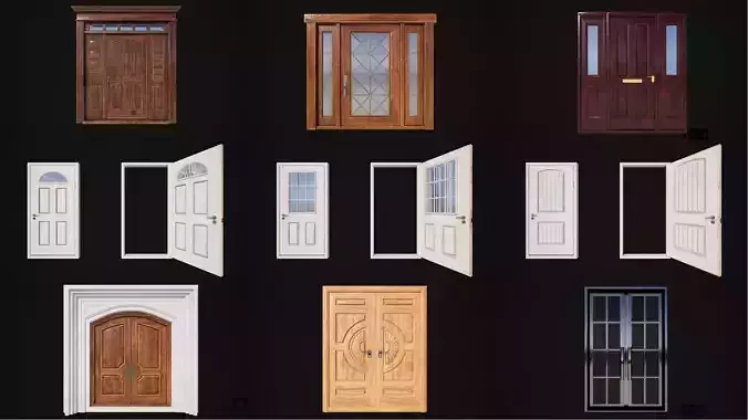 Hinged doors bundle