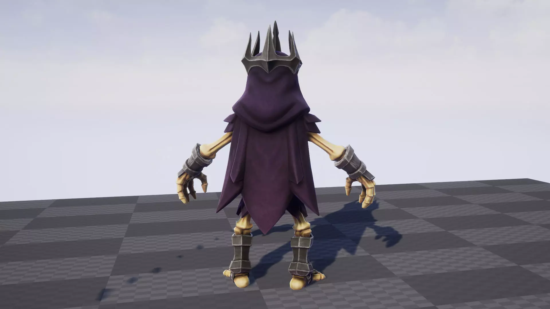 Skeleton Pack - Game ready character Low-poly 3D model_45