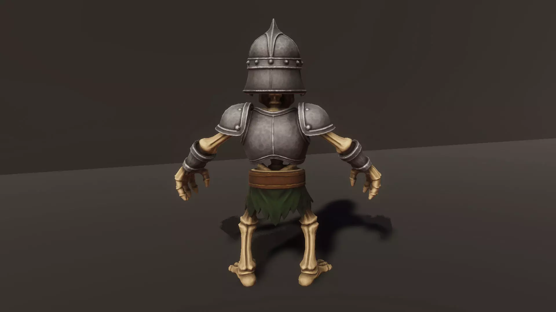 Skeleton Pack - Game ready character Low-poly 3D model_66