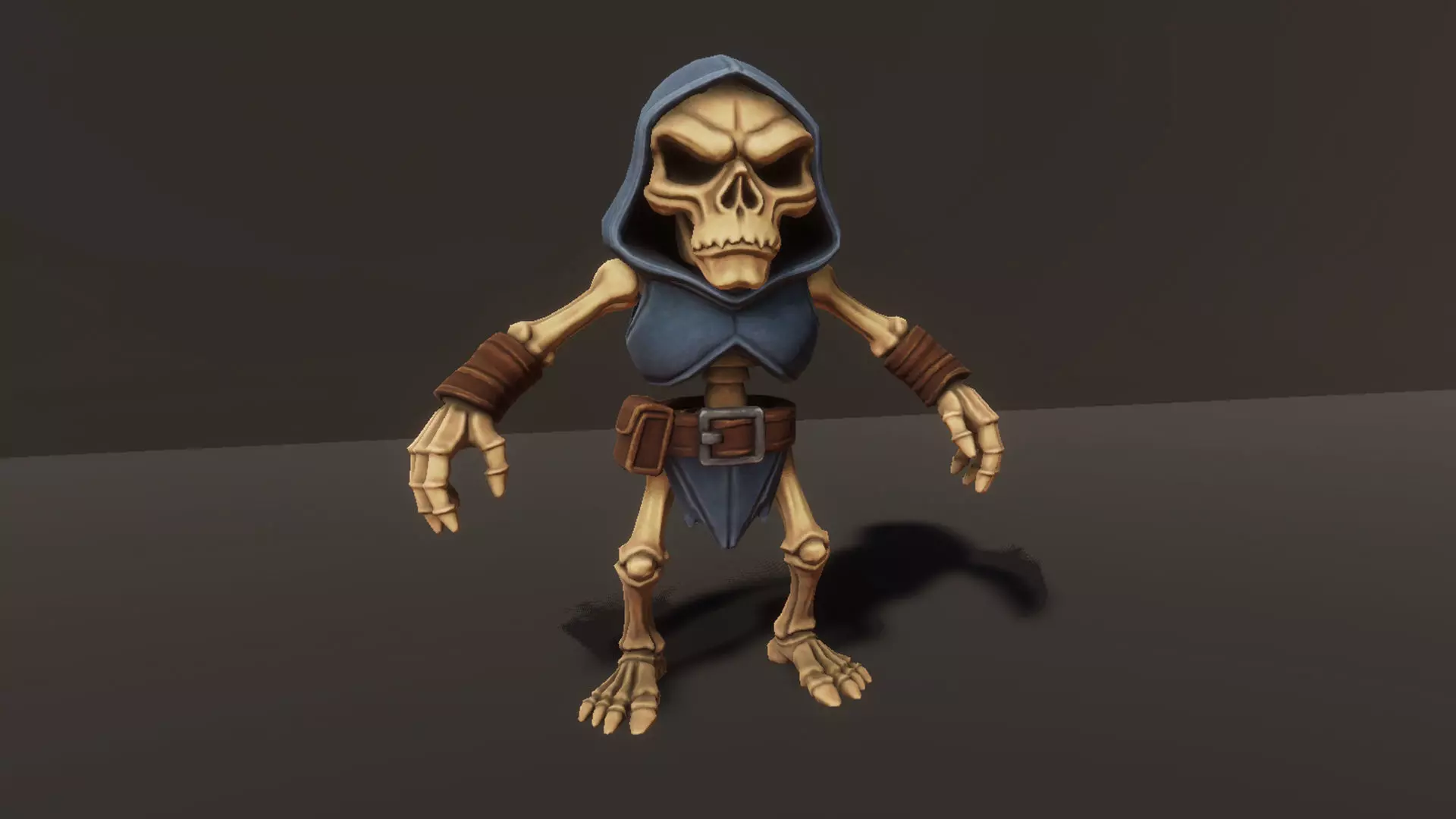 Skeleton Pack - Game ready character Low-poly 3D model_39