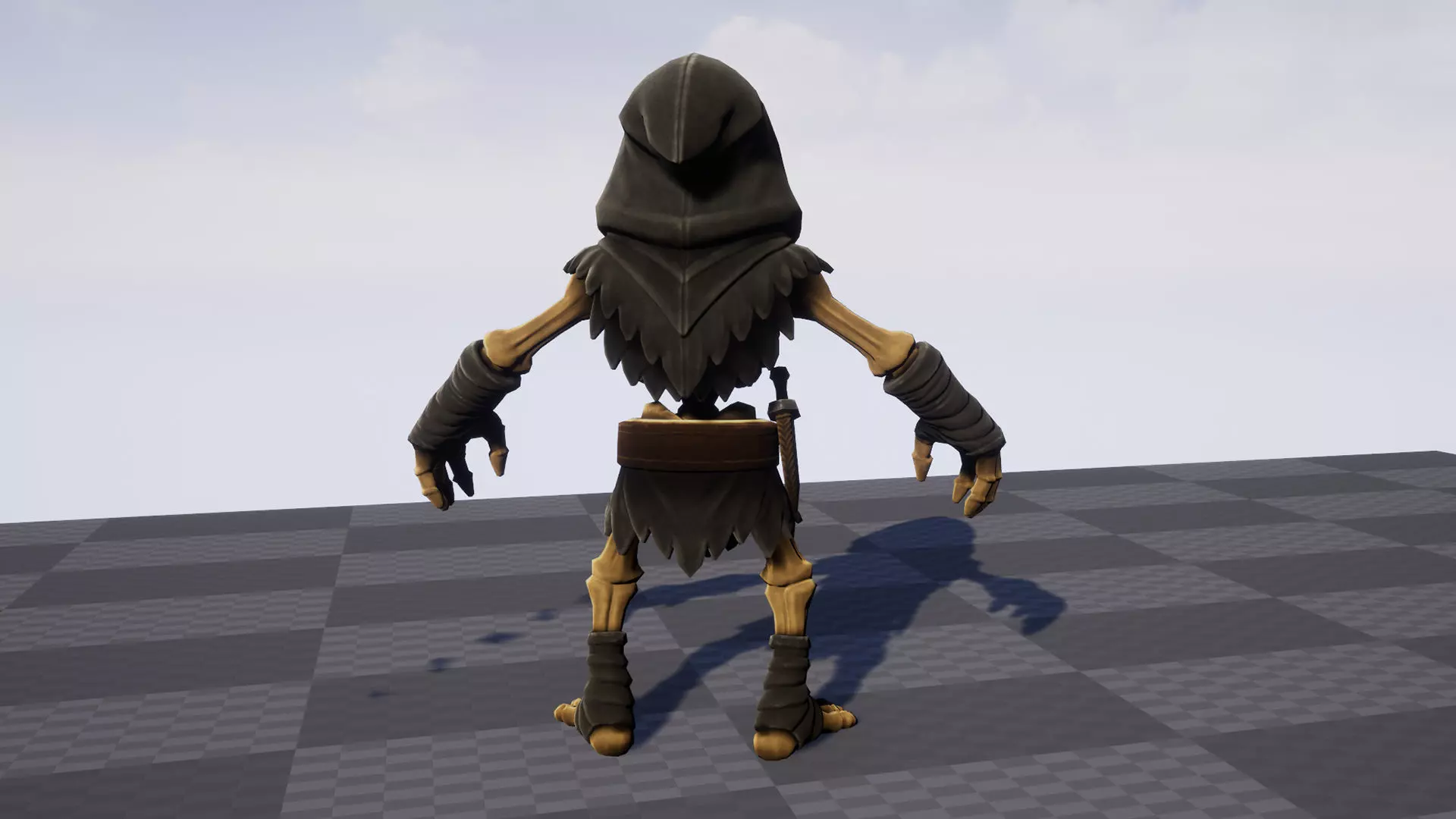 Skeleton Pack - Game ready character Low-poly 3D model_9