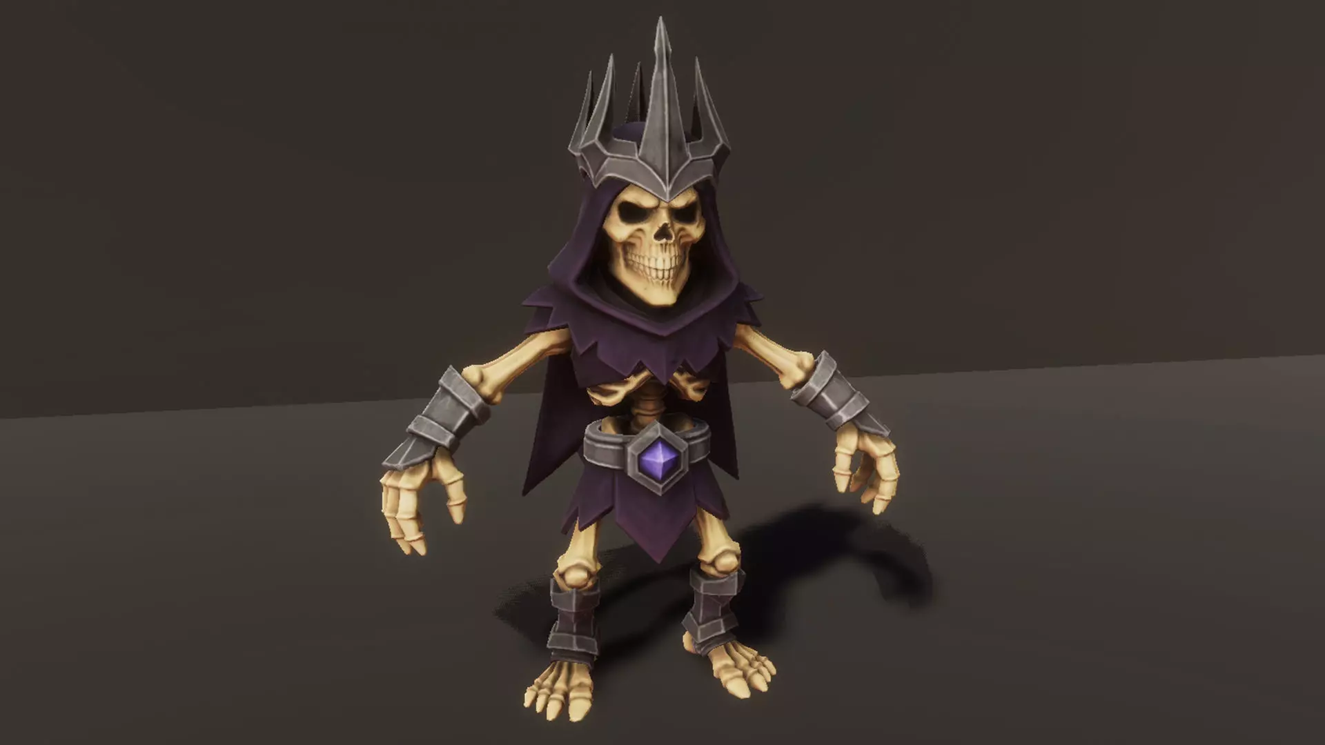 Skeleton Pack - Game ready character Low-poly 3D model_51