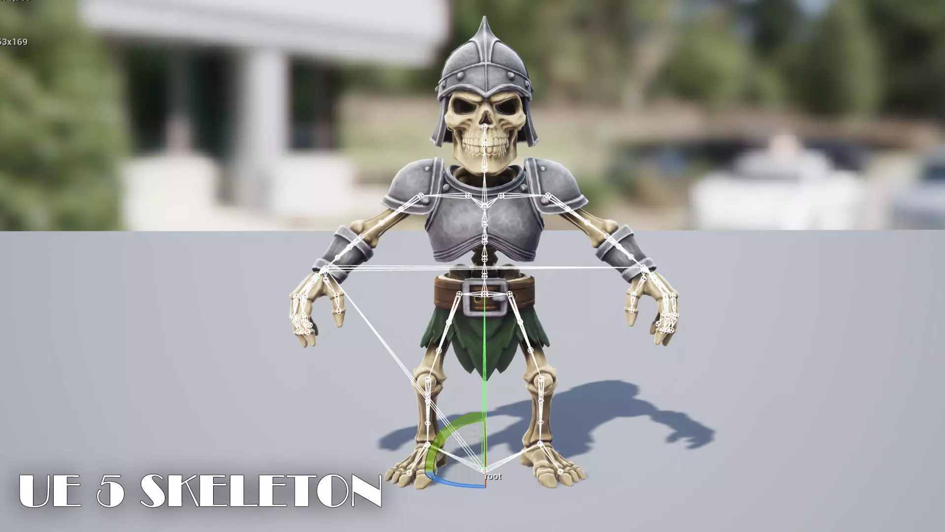 Skeleton Pack - Game ready character Low-poly 3D model_59